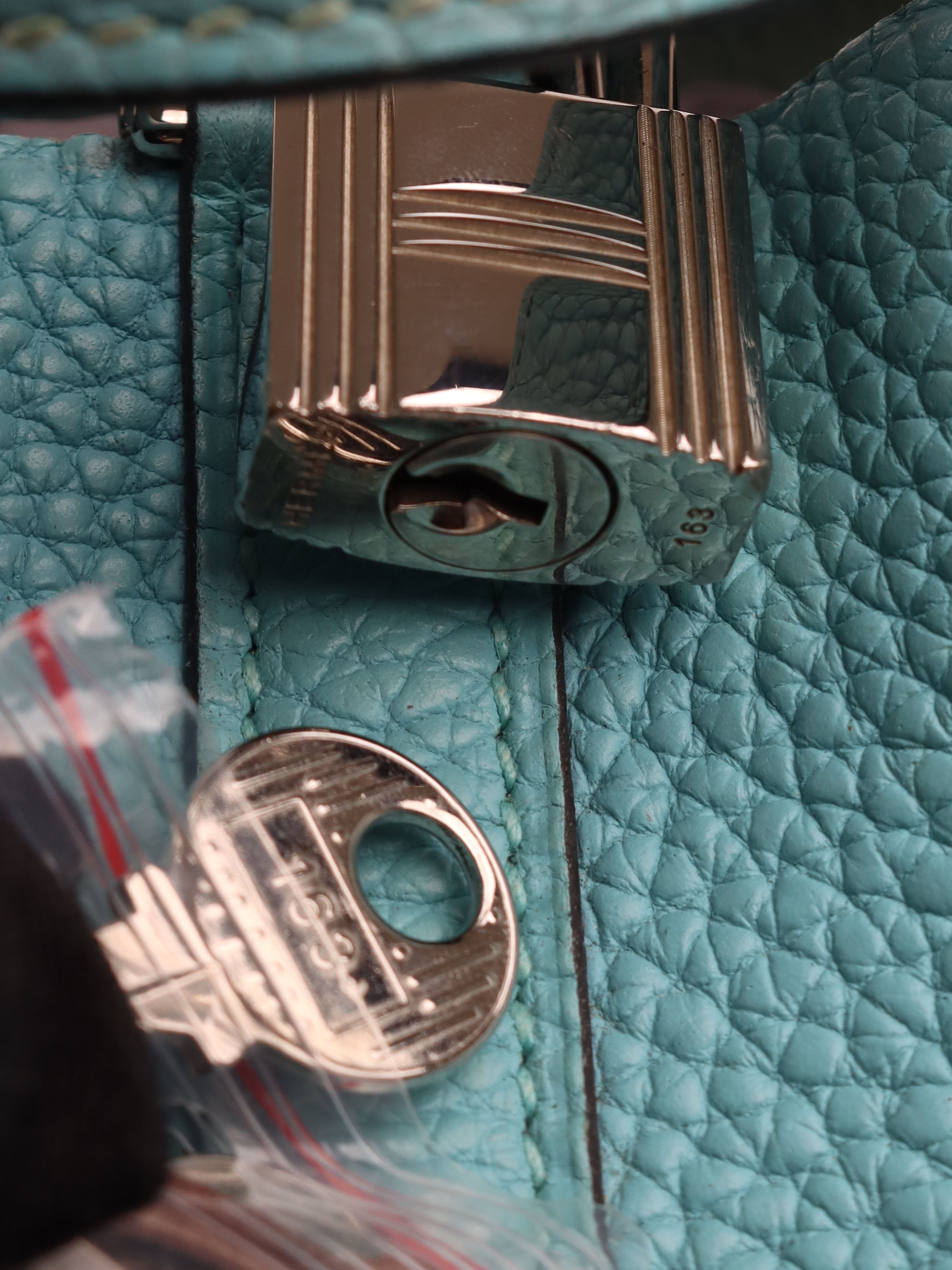 Hermes Picotin Lock 18 3P Bleu Atoll X Stamp PHW