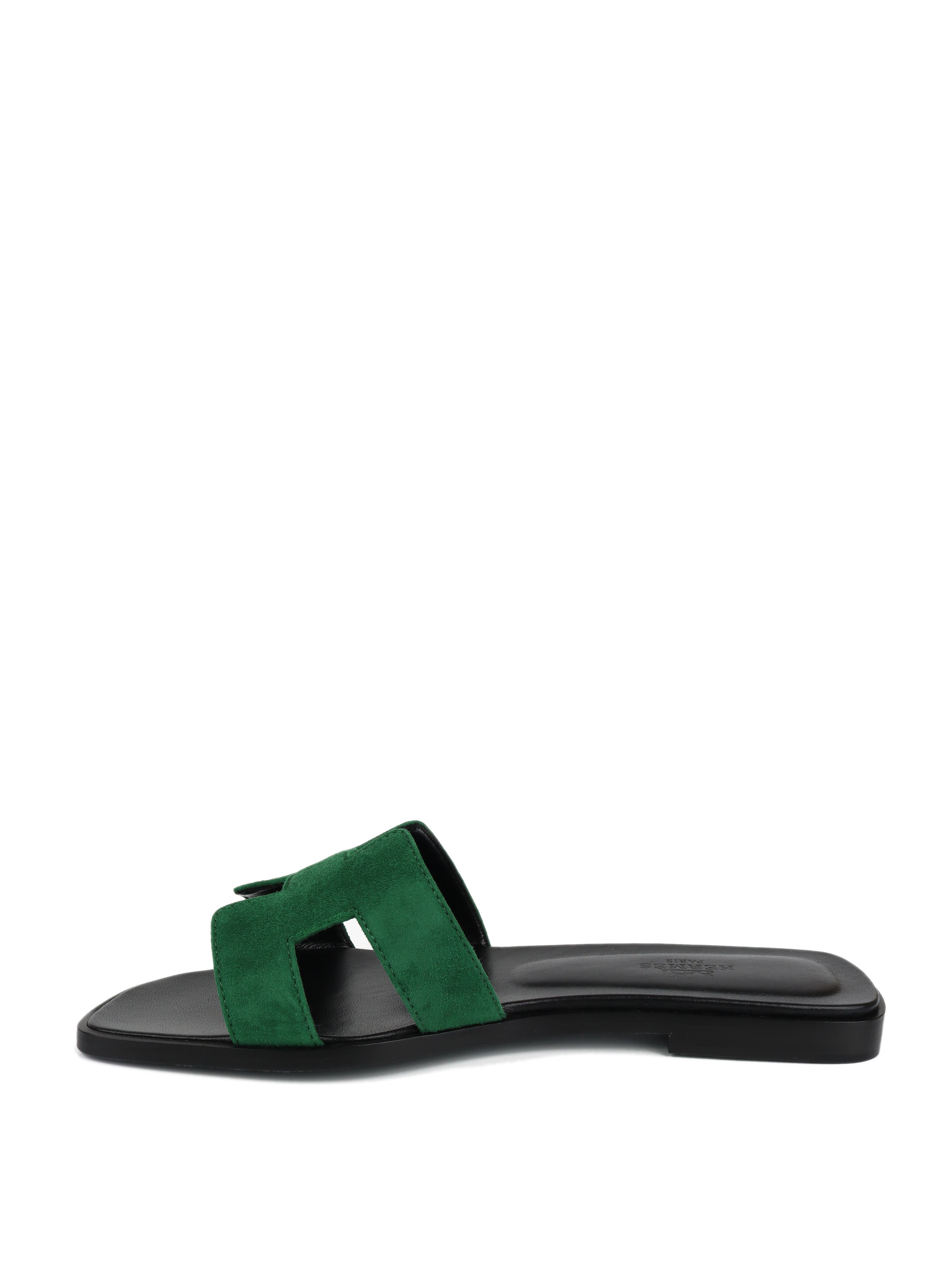 HermesVertElectriqueOranSandals37.5-1.jpg