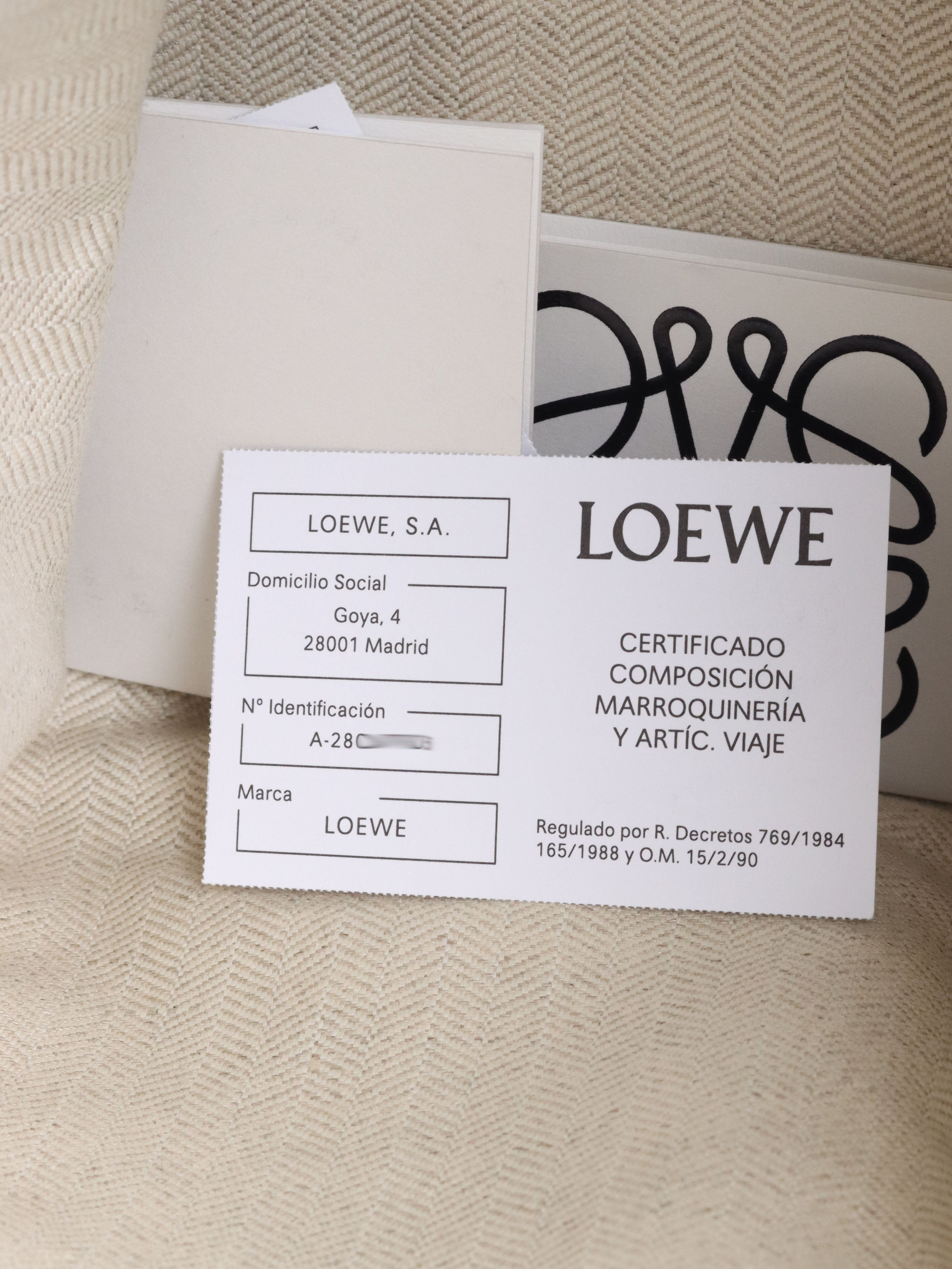 Loewe Medium Grey Hammock Bag