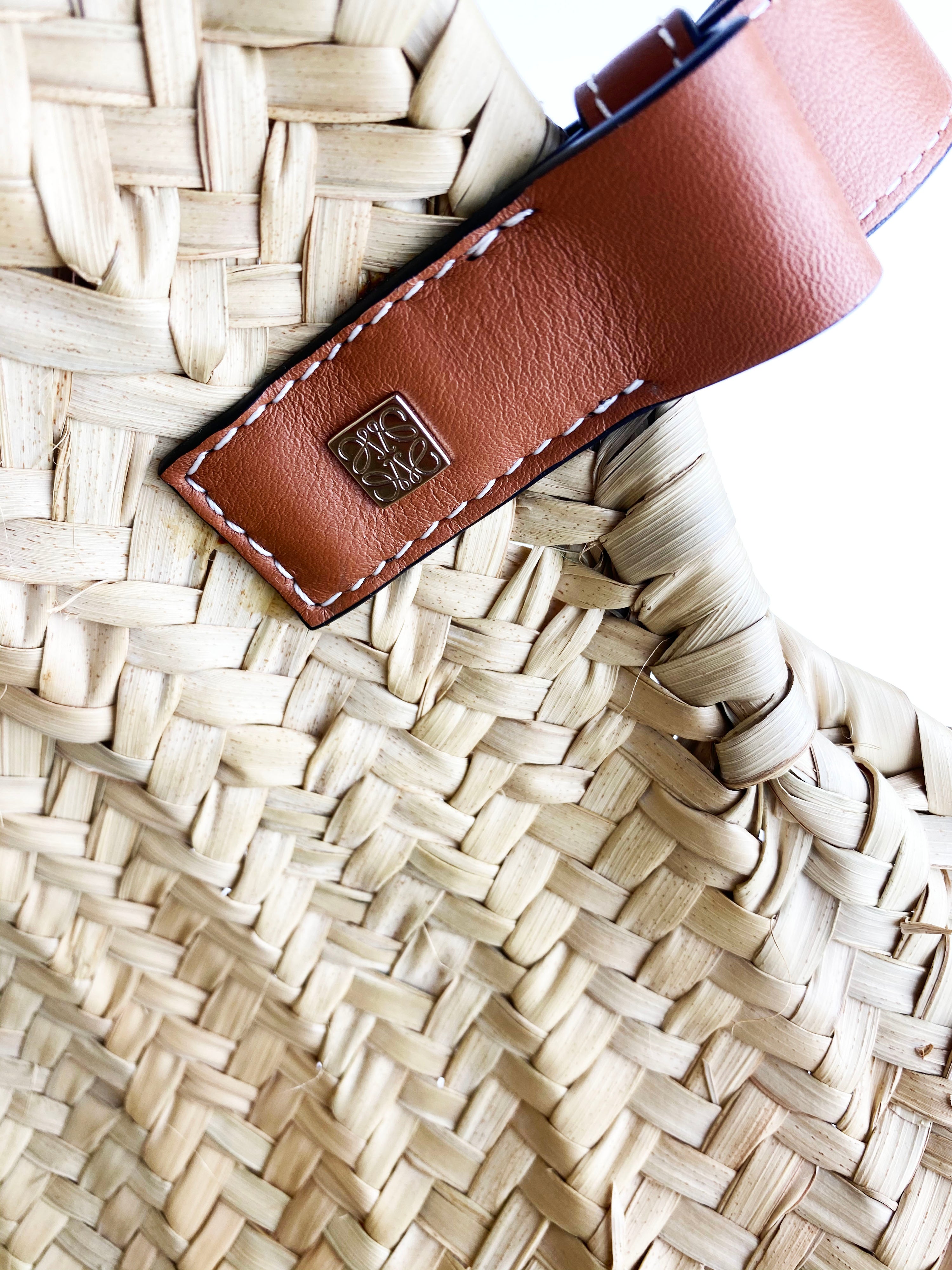 Loewe Palm Leaf Luxury Basket Bag