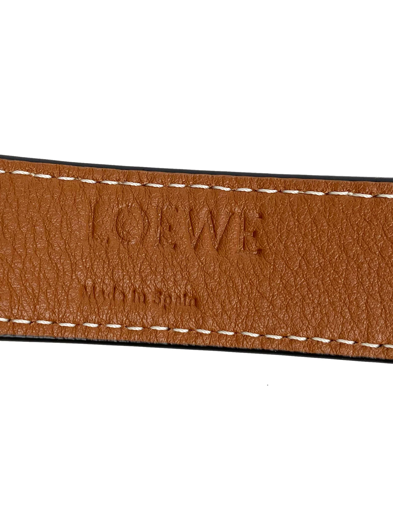 Loewe Tan Small Raffia Tote Bag