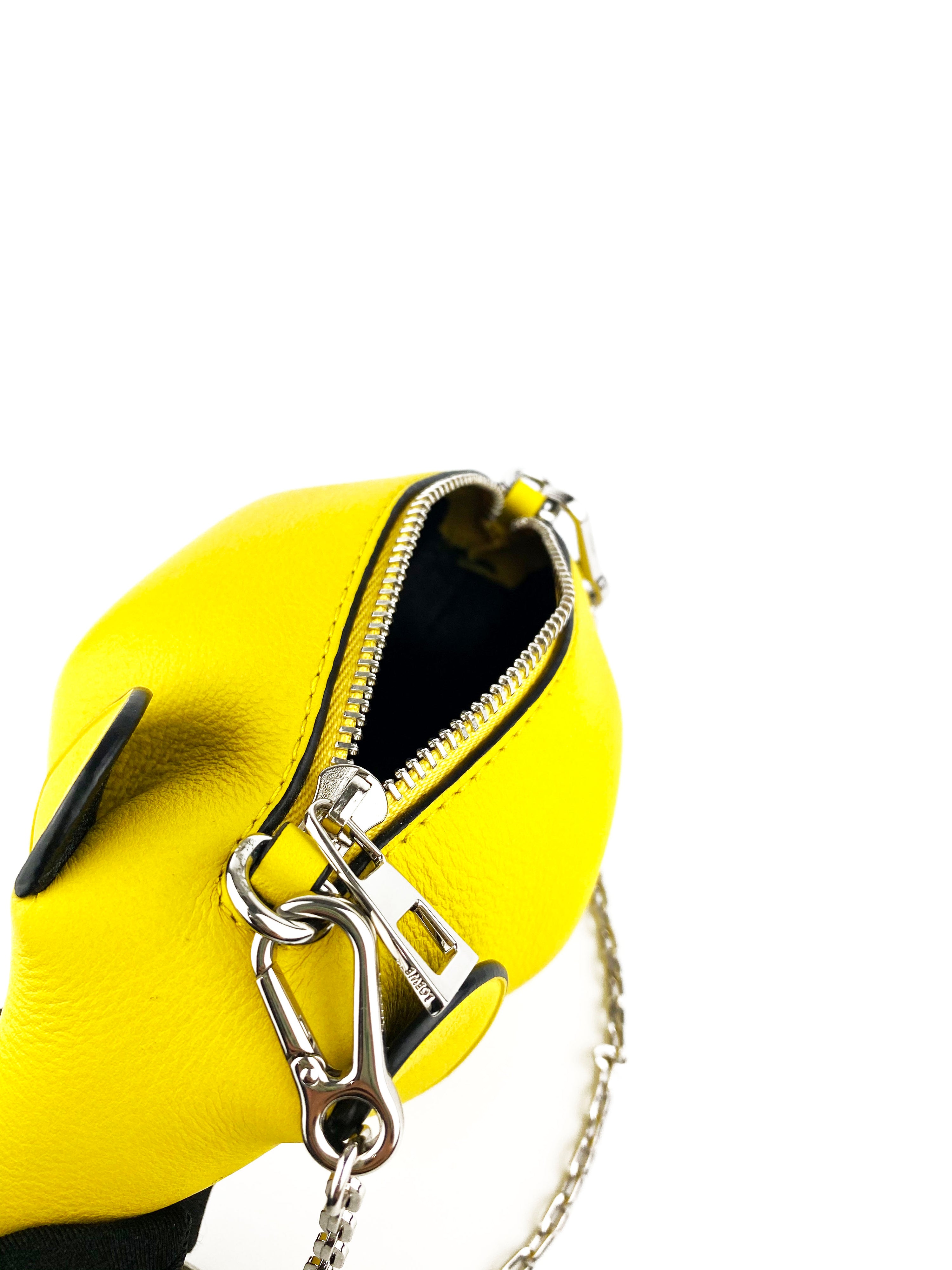 Loewe Yellow Elephant Pouch