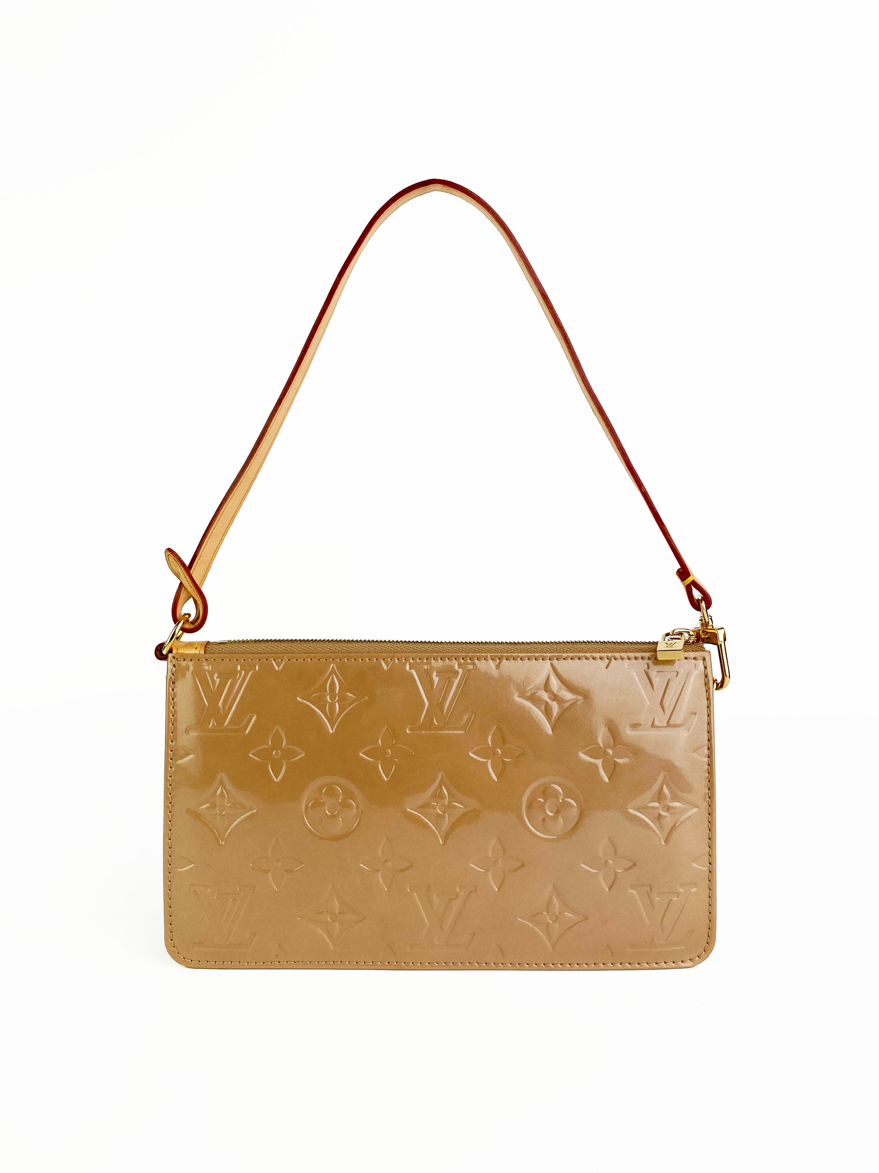 Louis Vuitton Beige Lexington Pochette Bag