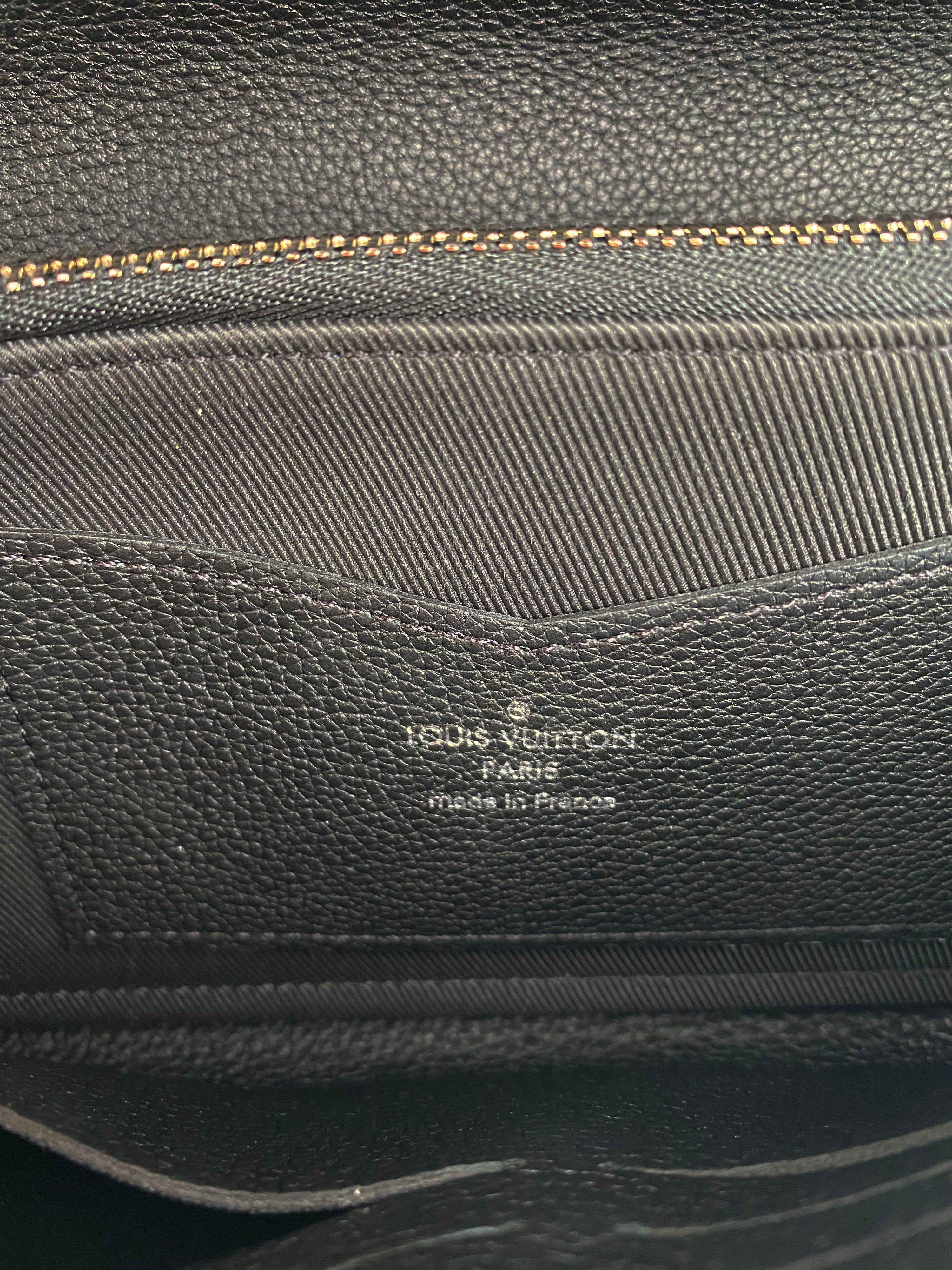 Louis Vuitton Black Mylockme Wallet