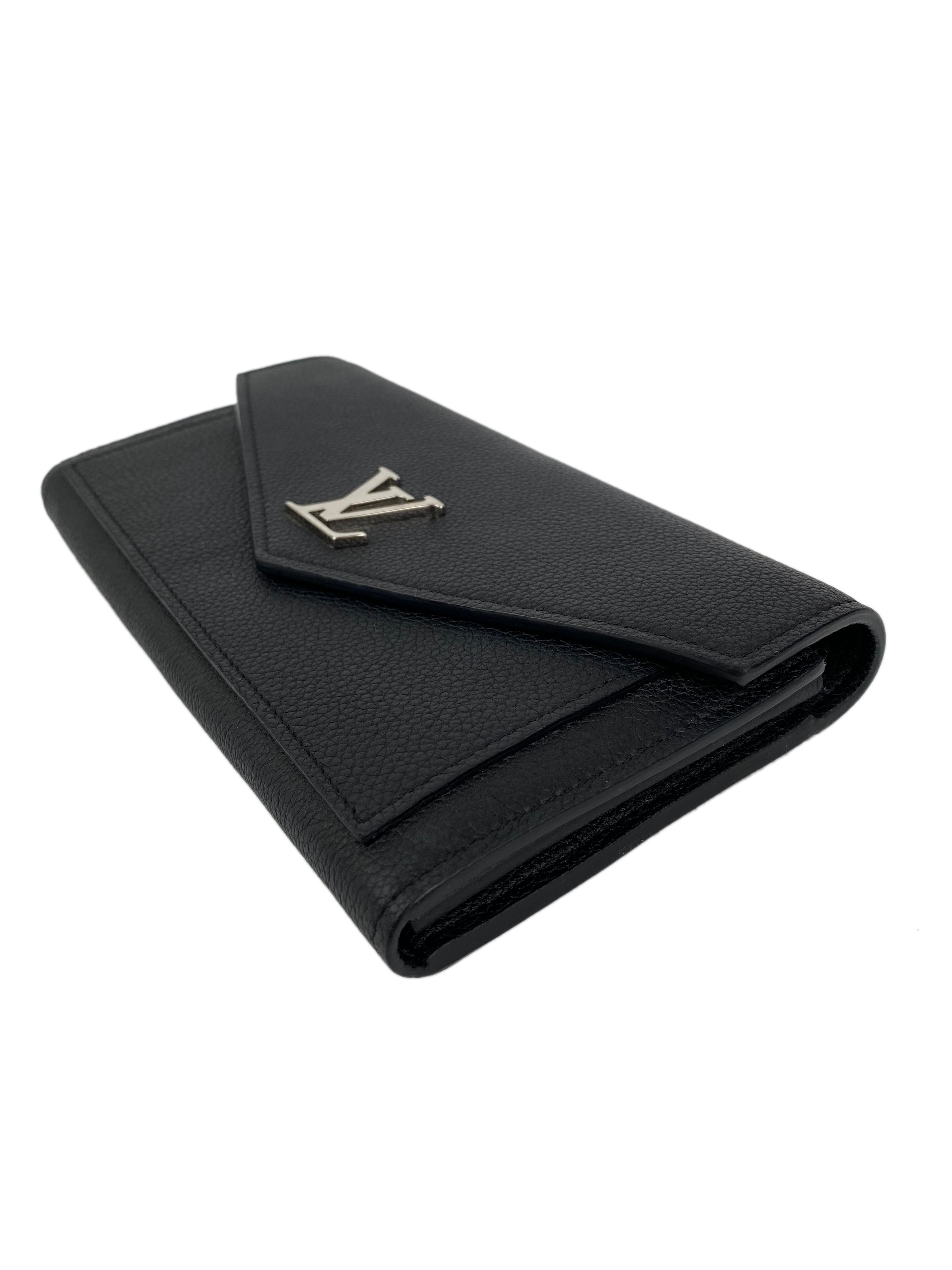 Louis Vuitton Black Mylockme Wallet