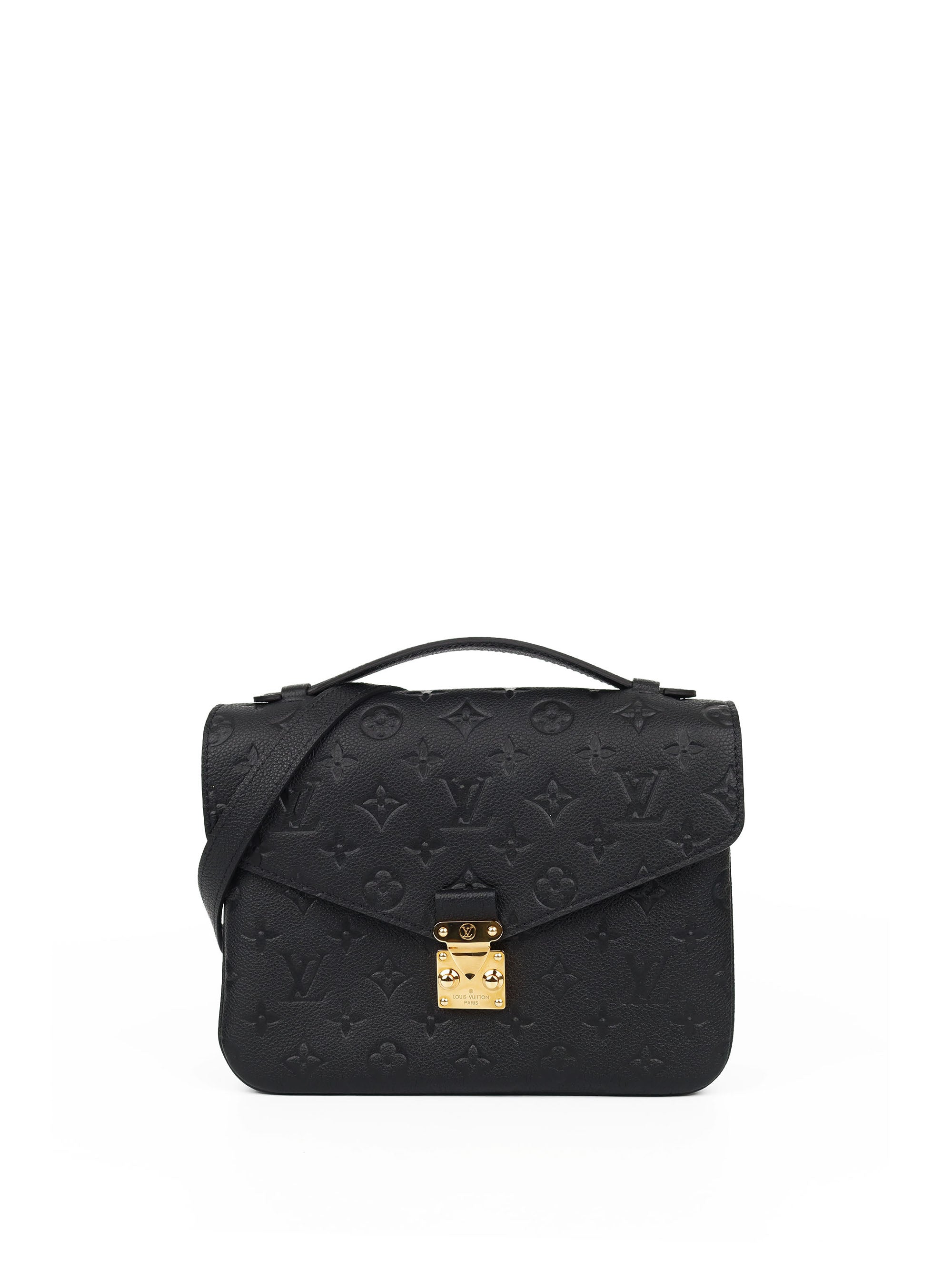 Louis Vuitton Black Pochette Metis Bag