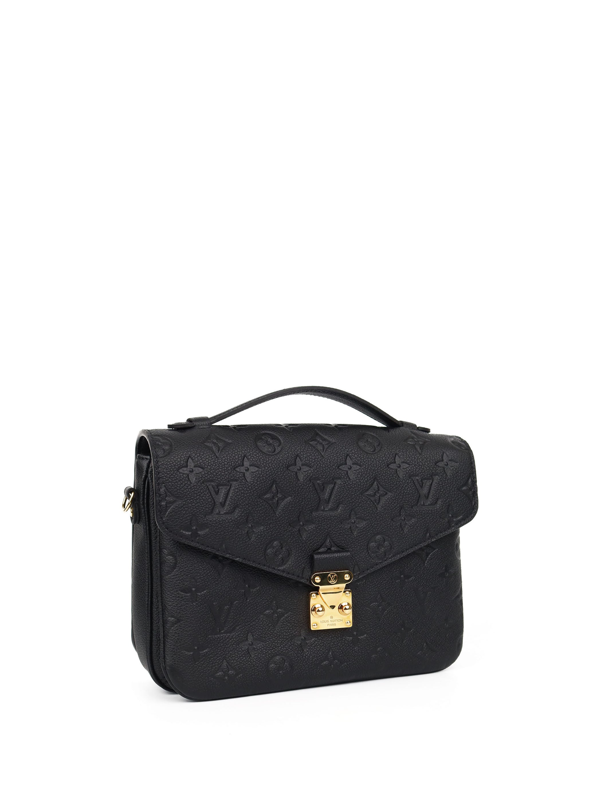 Louis Vuitton Black Pochette Metis Bag