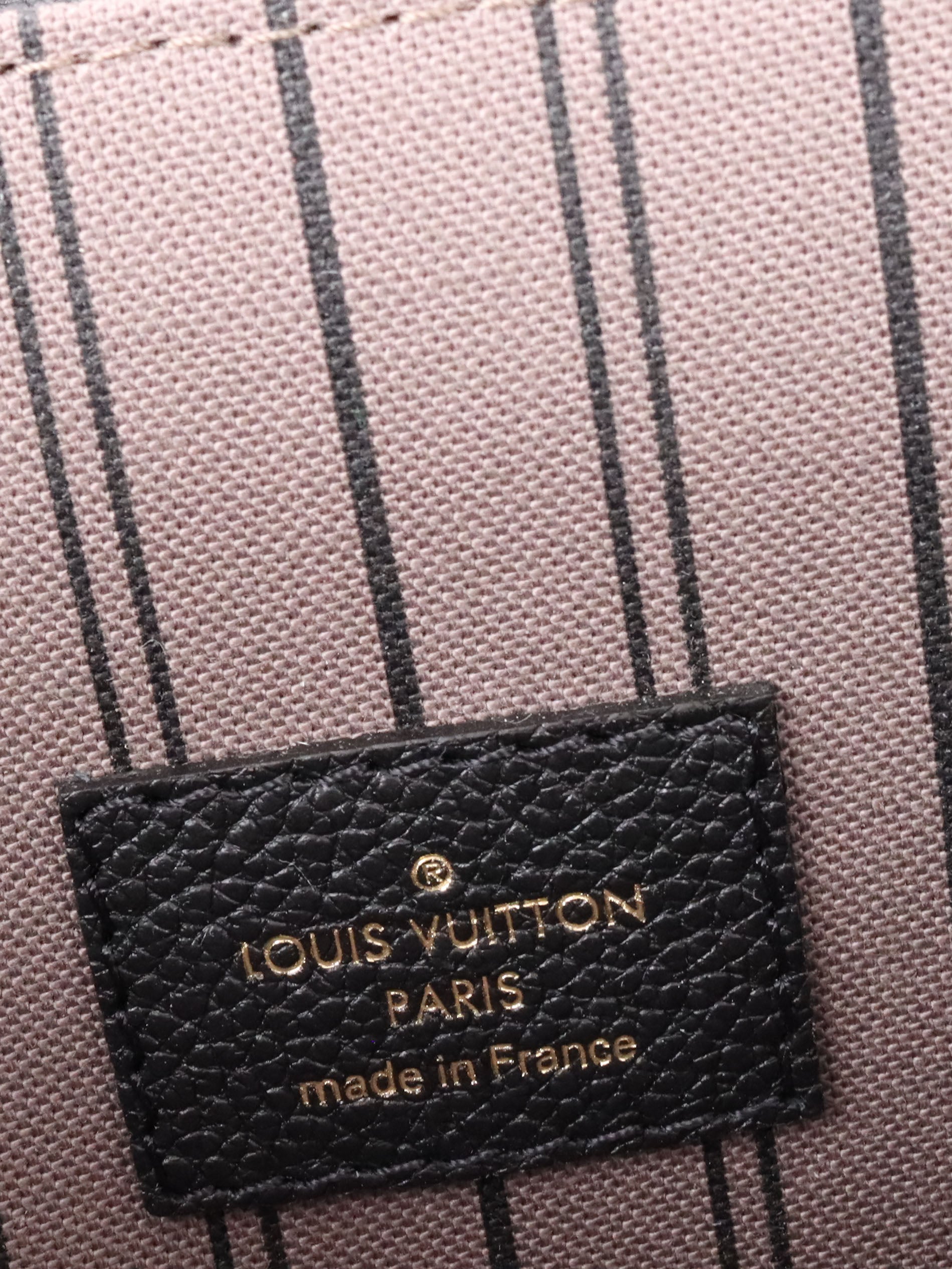 Louis Vuitton Black Pochette Metis Bag