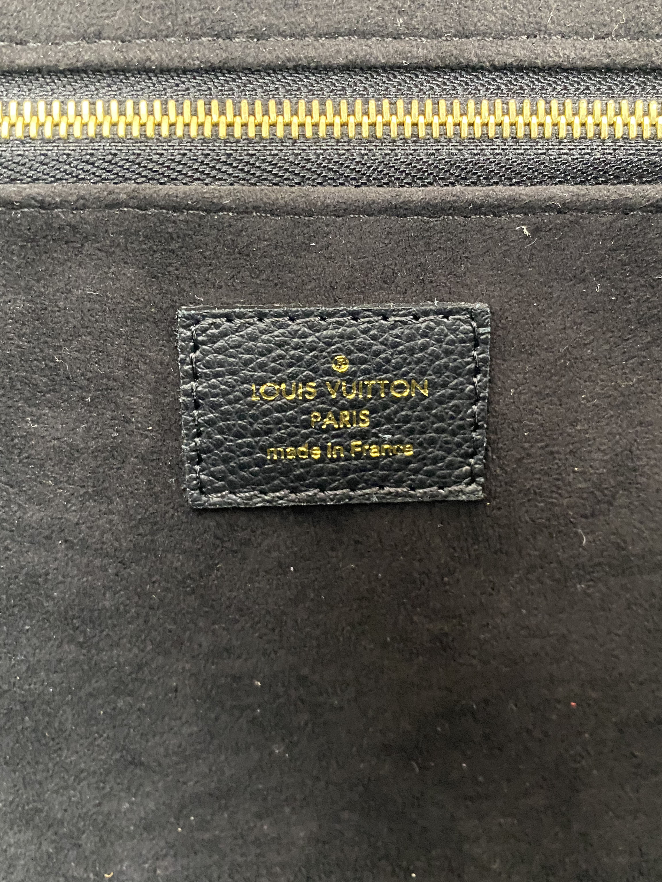 Louis Vuitton Black Saint Germain MM Bag