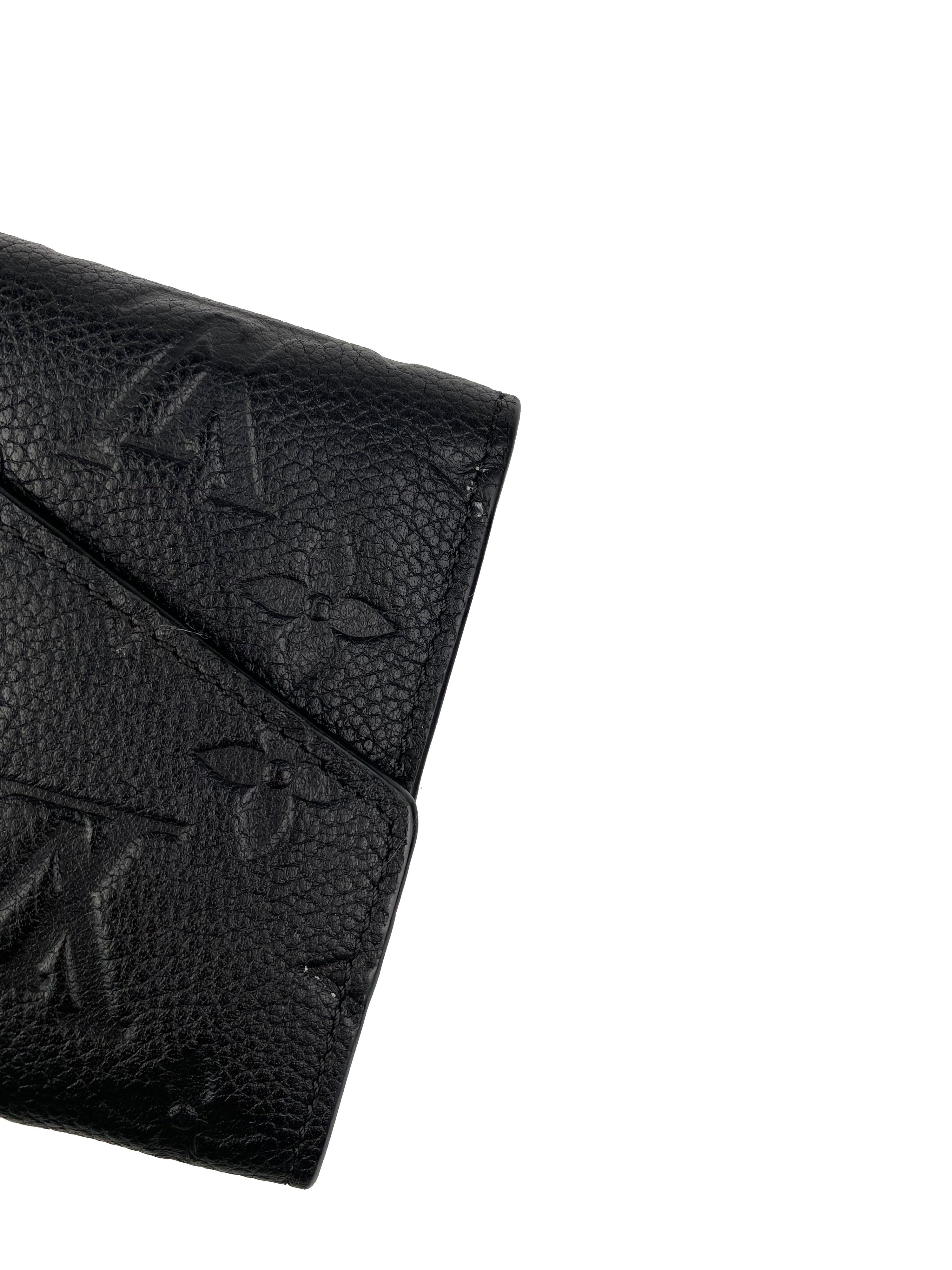 Louis Vuitton Black Sarah Wallet