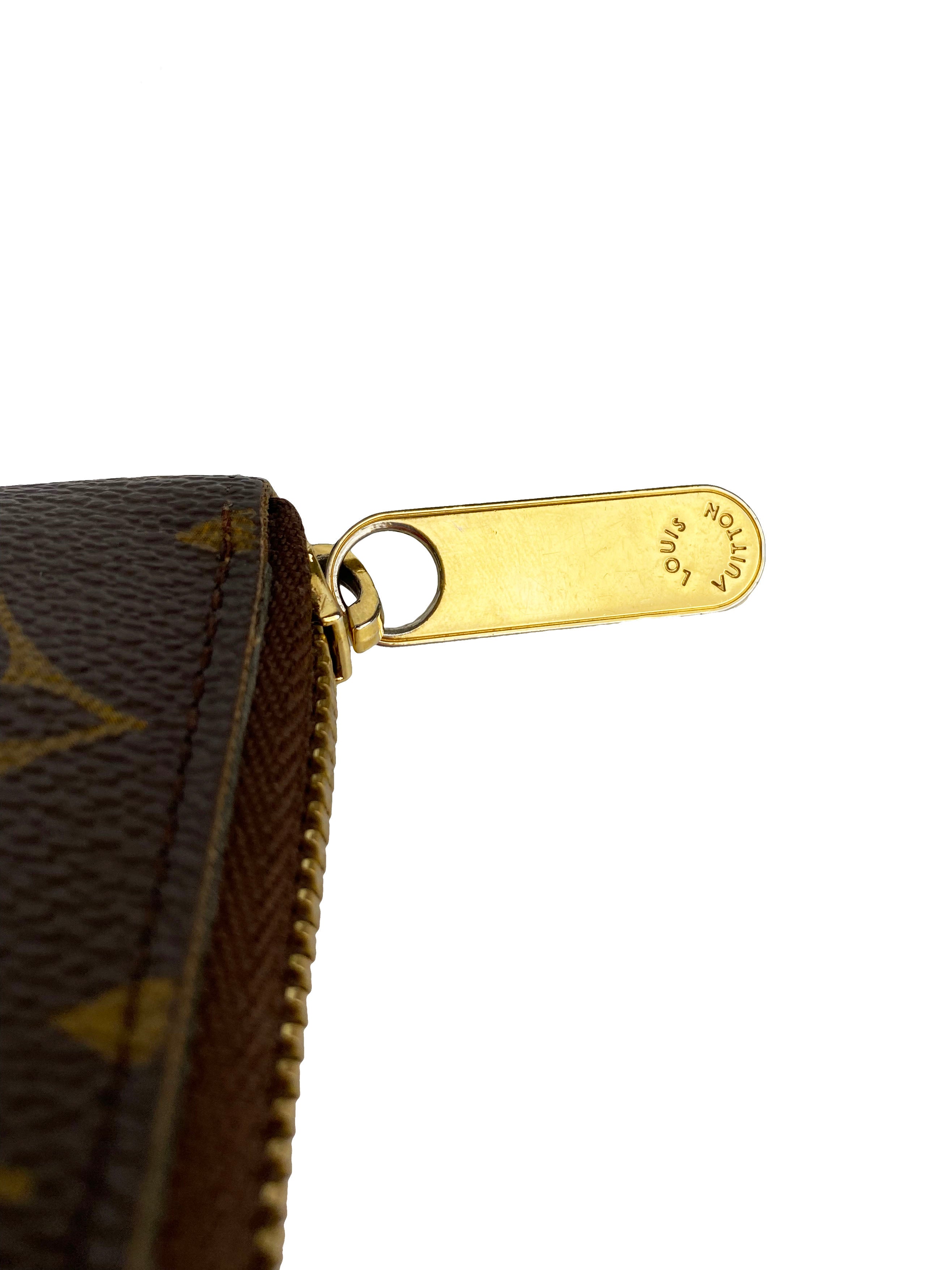 Louis Vuitton Brown Zippy Wallet