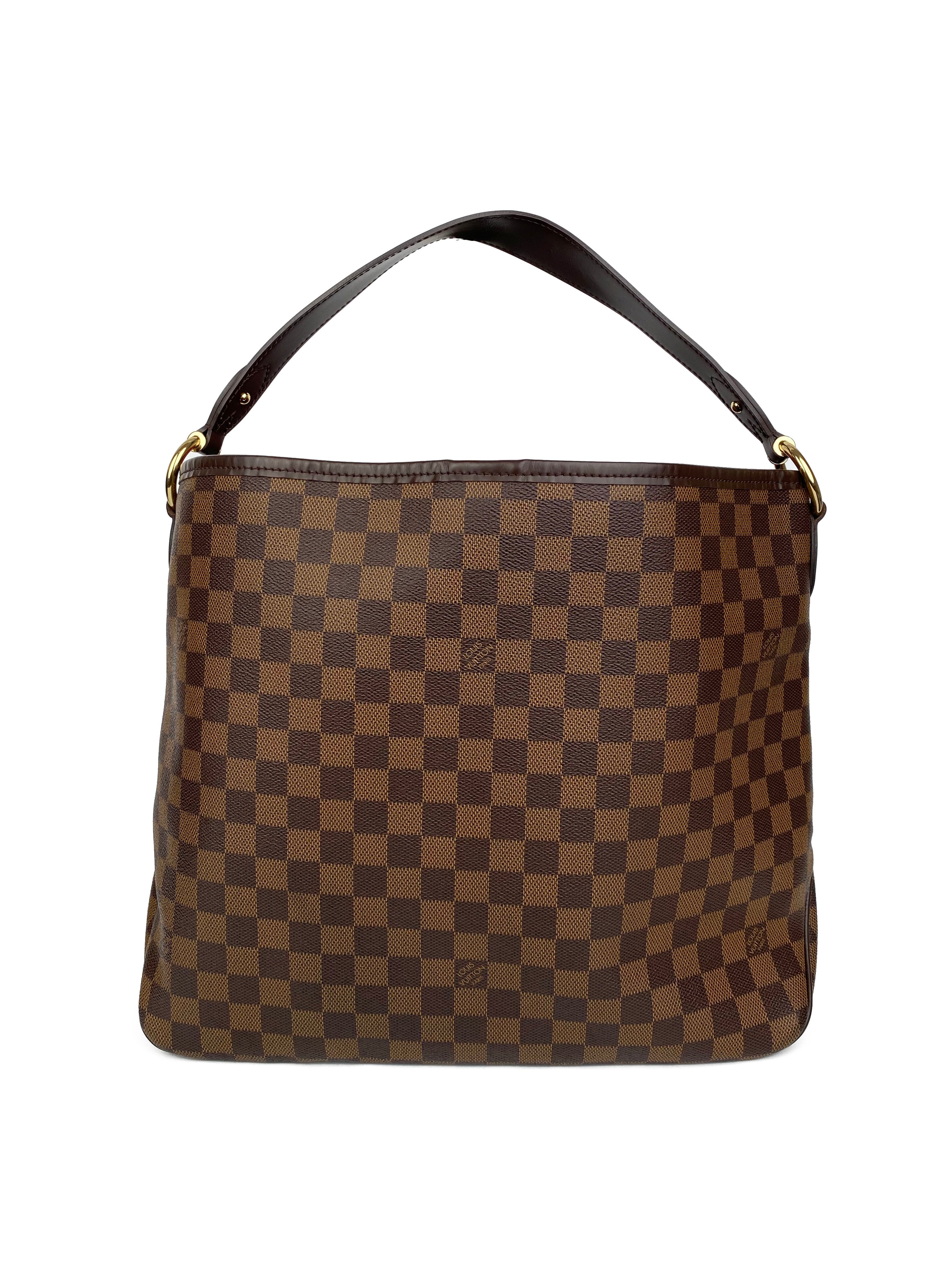 Louis Vuitton Damier Ebene Delightful MM Bag