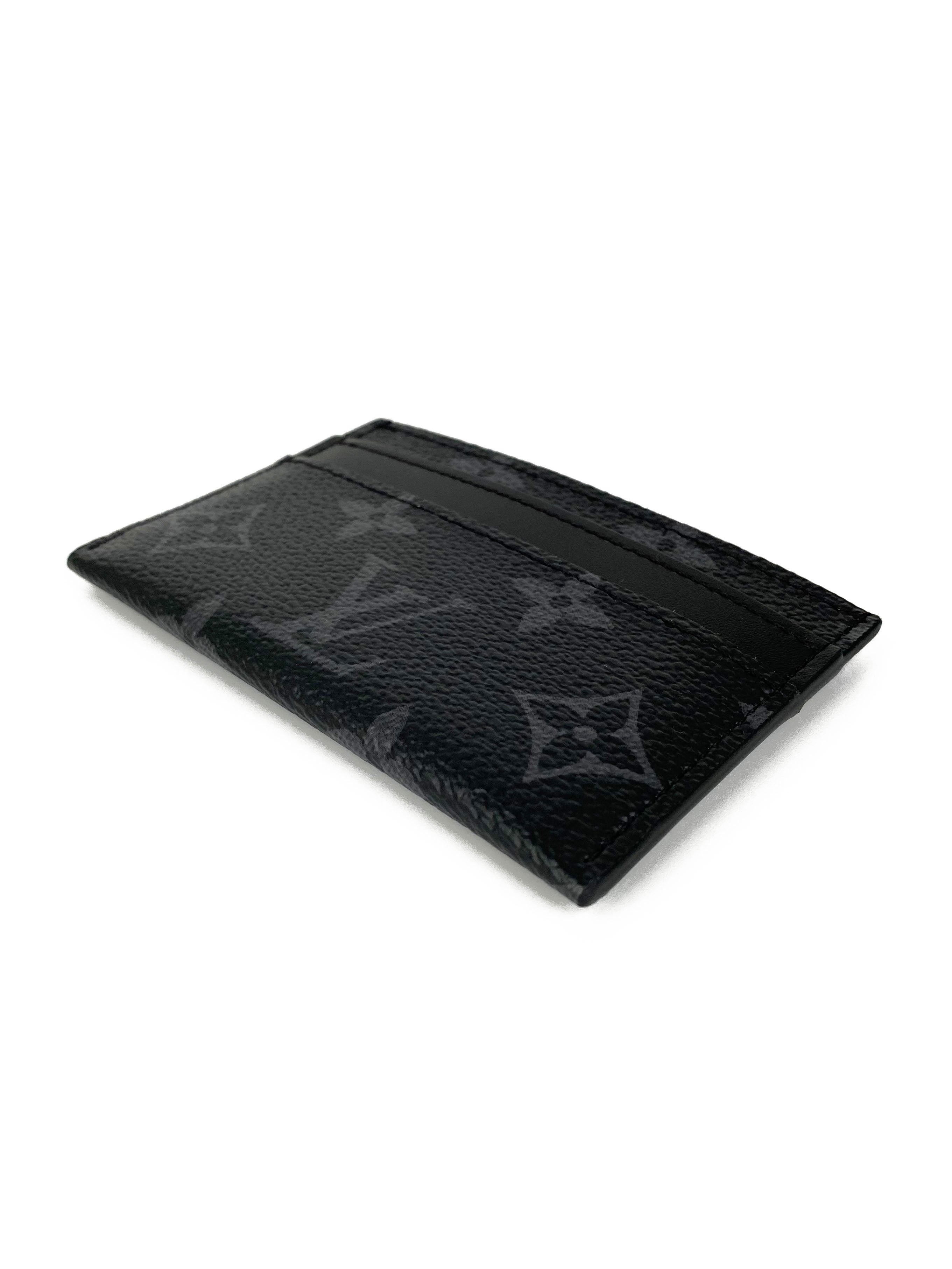 Louis Vuitton Eclipse Monogram Double Card Holder