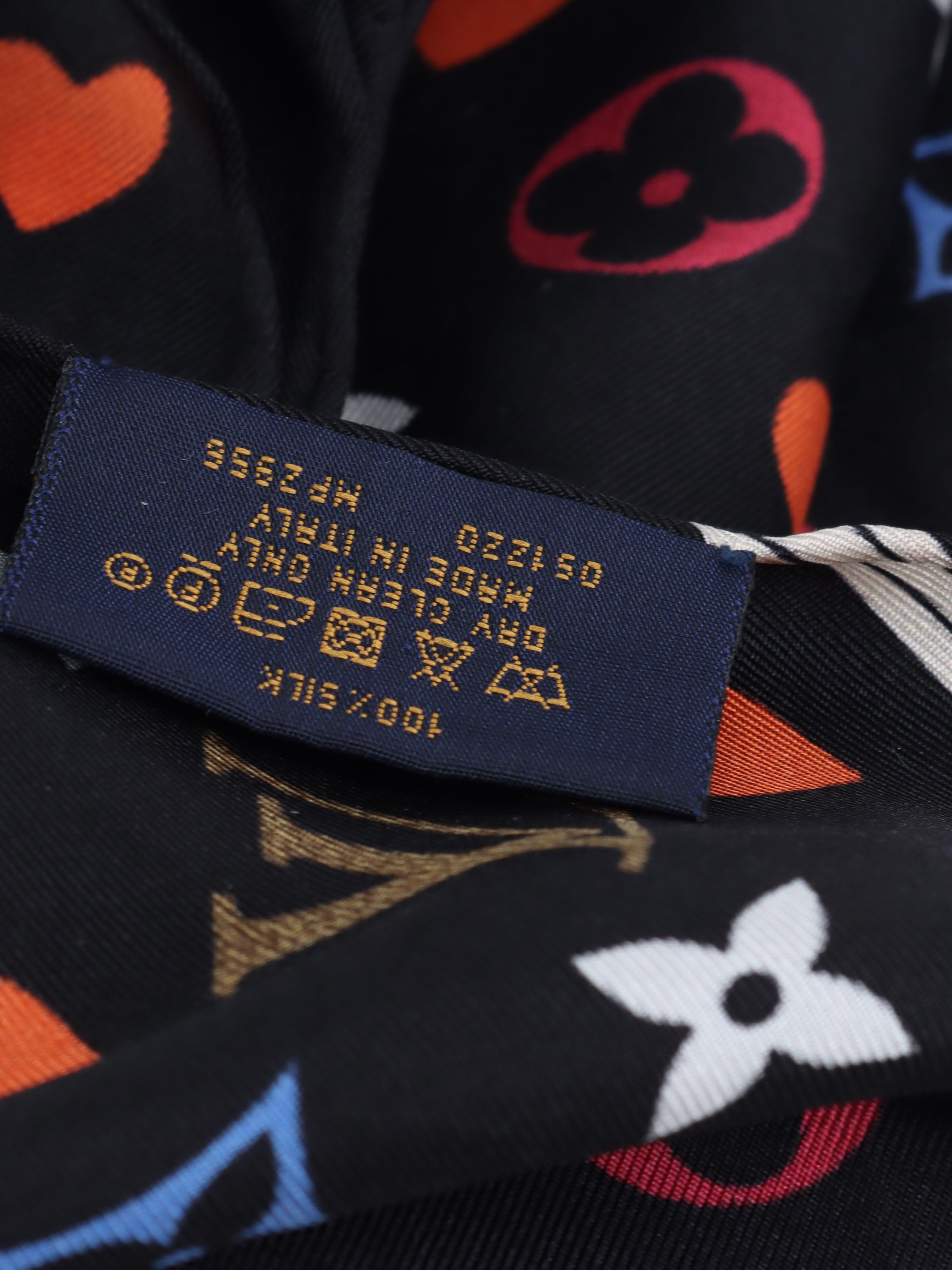 Louis Vuitton Game On Monogram Scarf with Ring