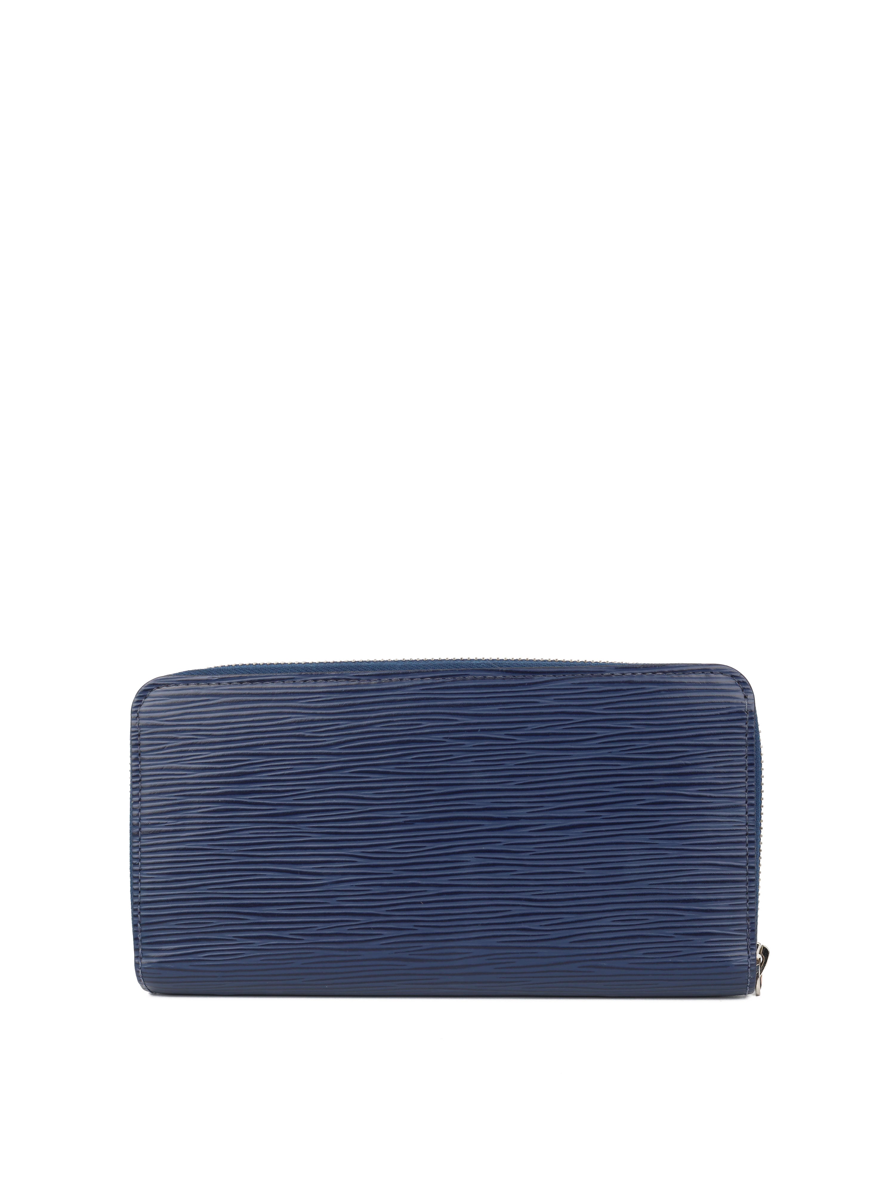 Louis Vuitton Indigo Epi Zippy Wallet