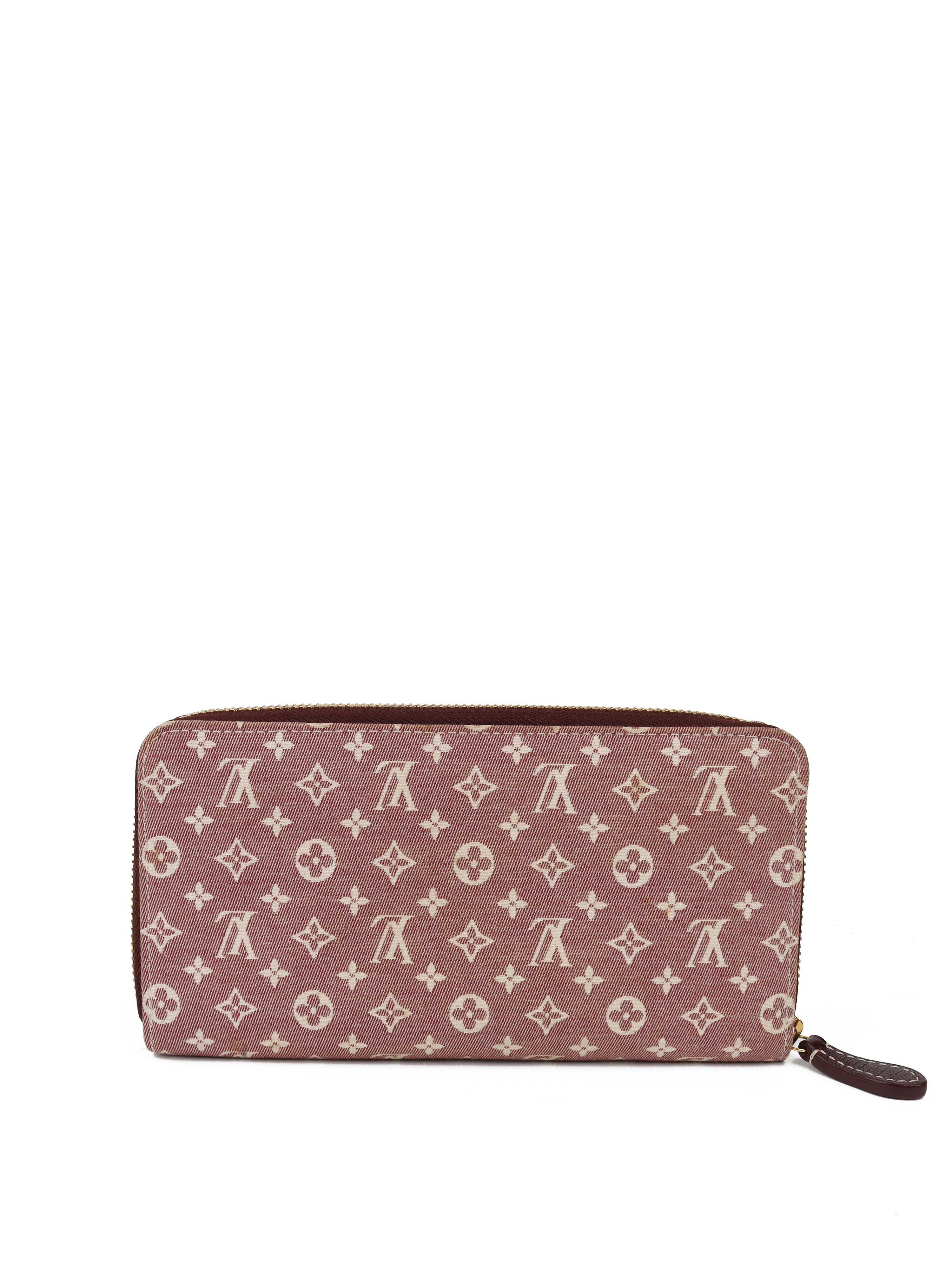 Louis Vuitton Mauve Mini Lin Wallet