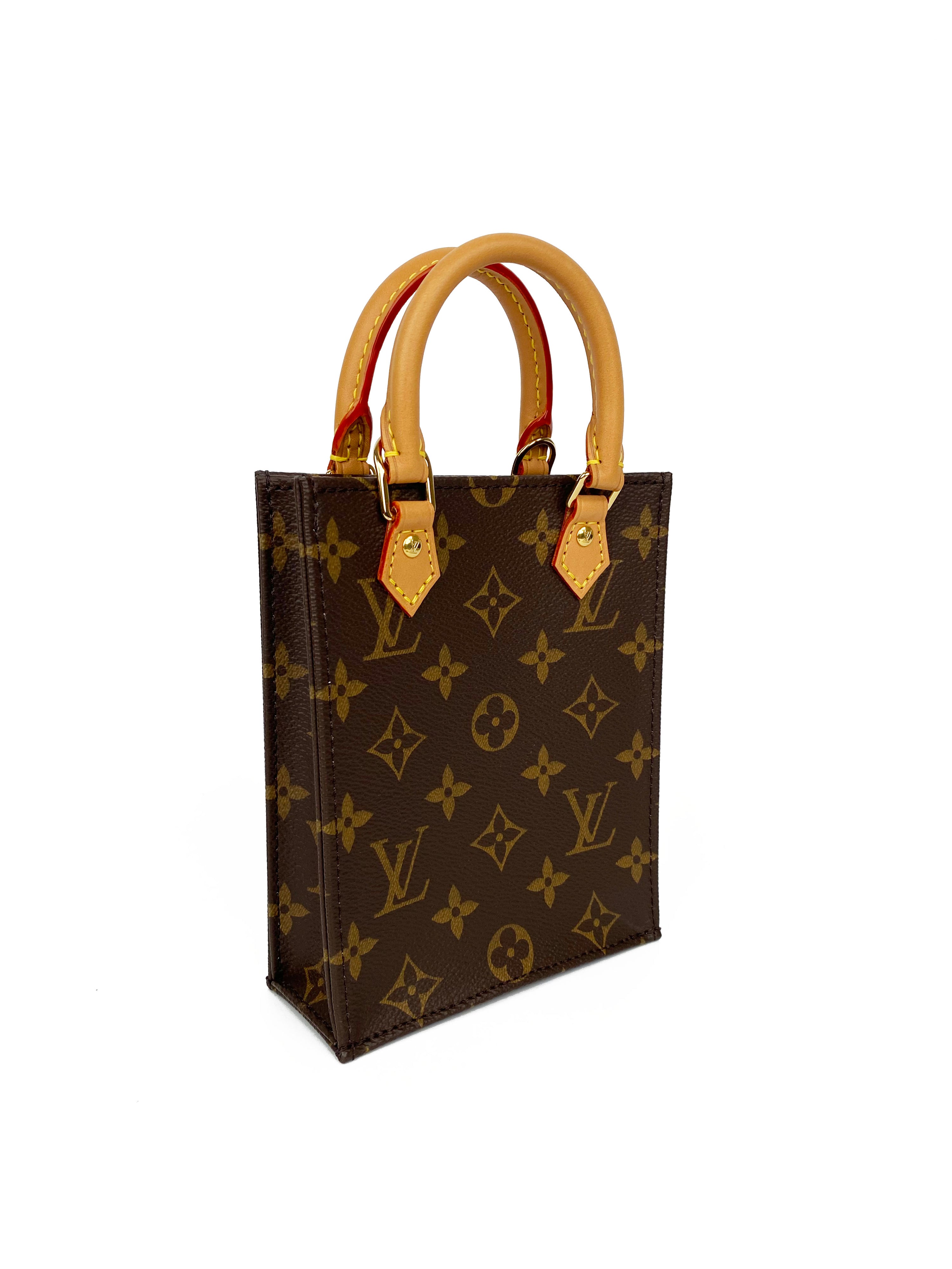 Louis Vuitton Monogram Petit Sac Plat Bag