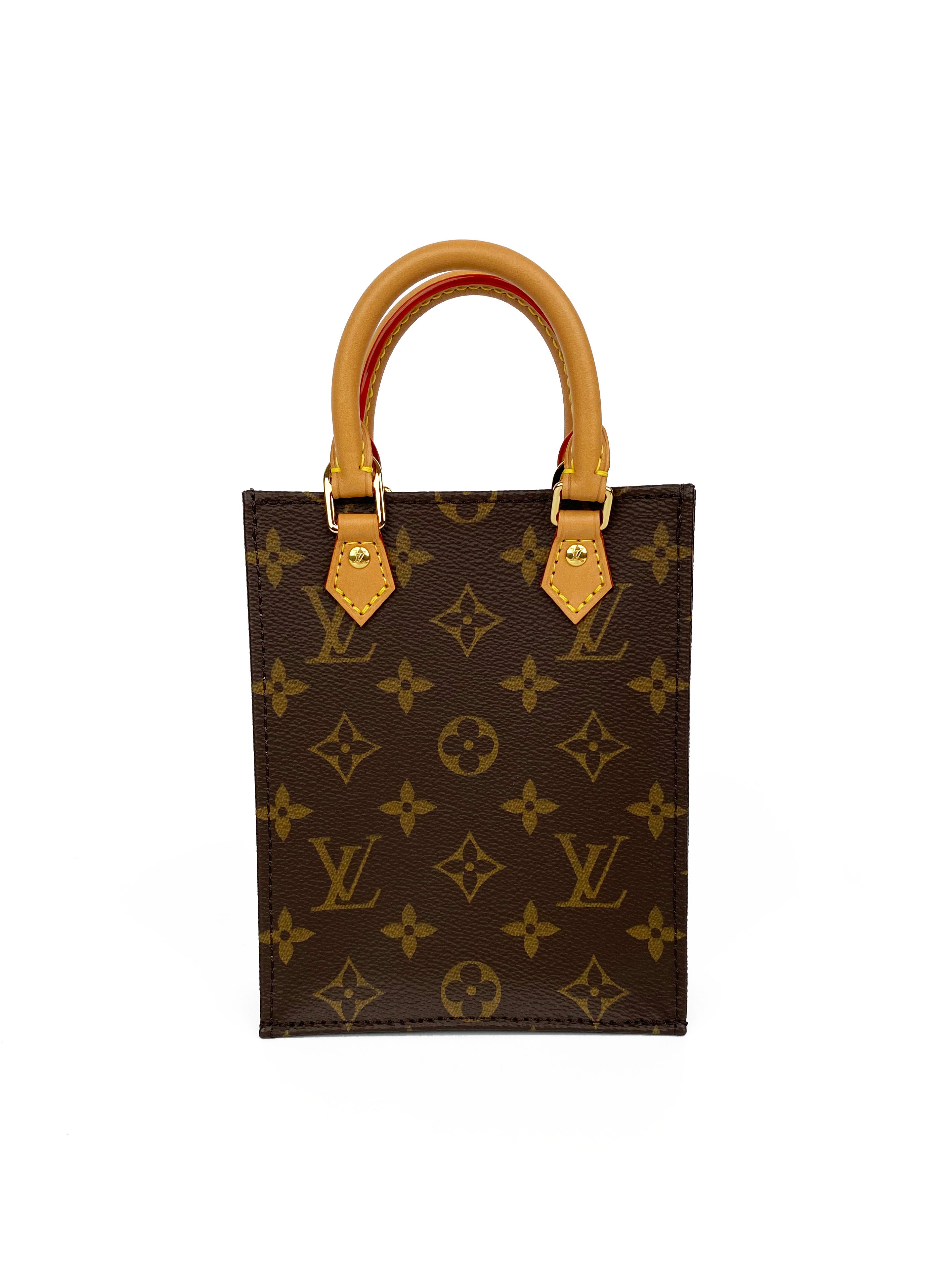 Louis Vuitton Monogram Petit Sac Plat Bag