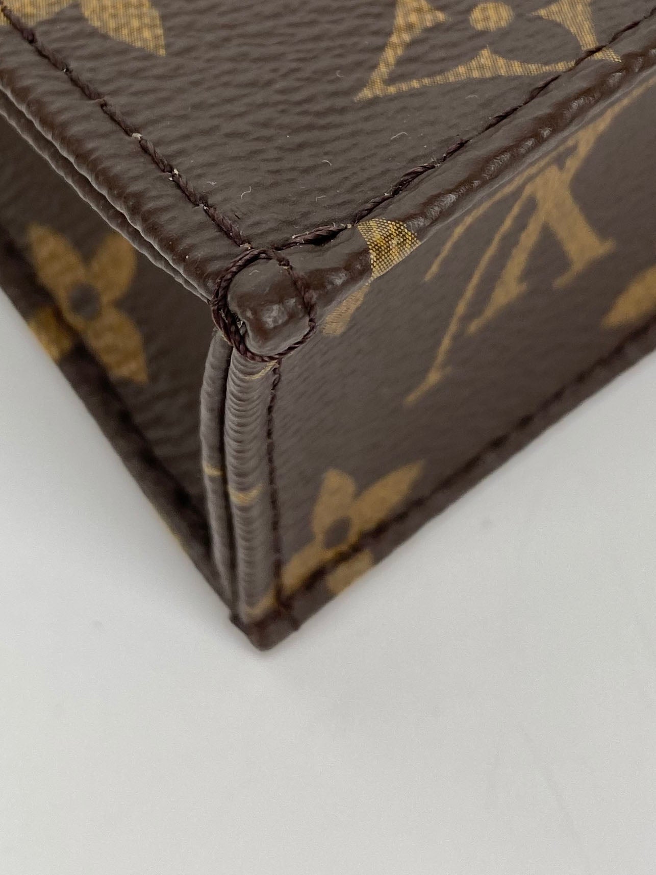 Louis Vuitton Monogram Petit Sac Plat Bag