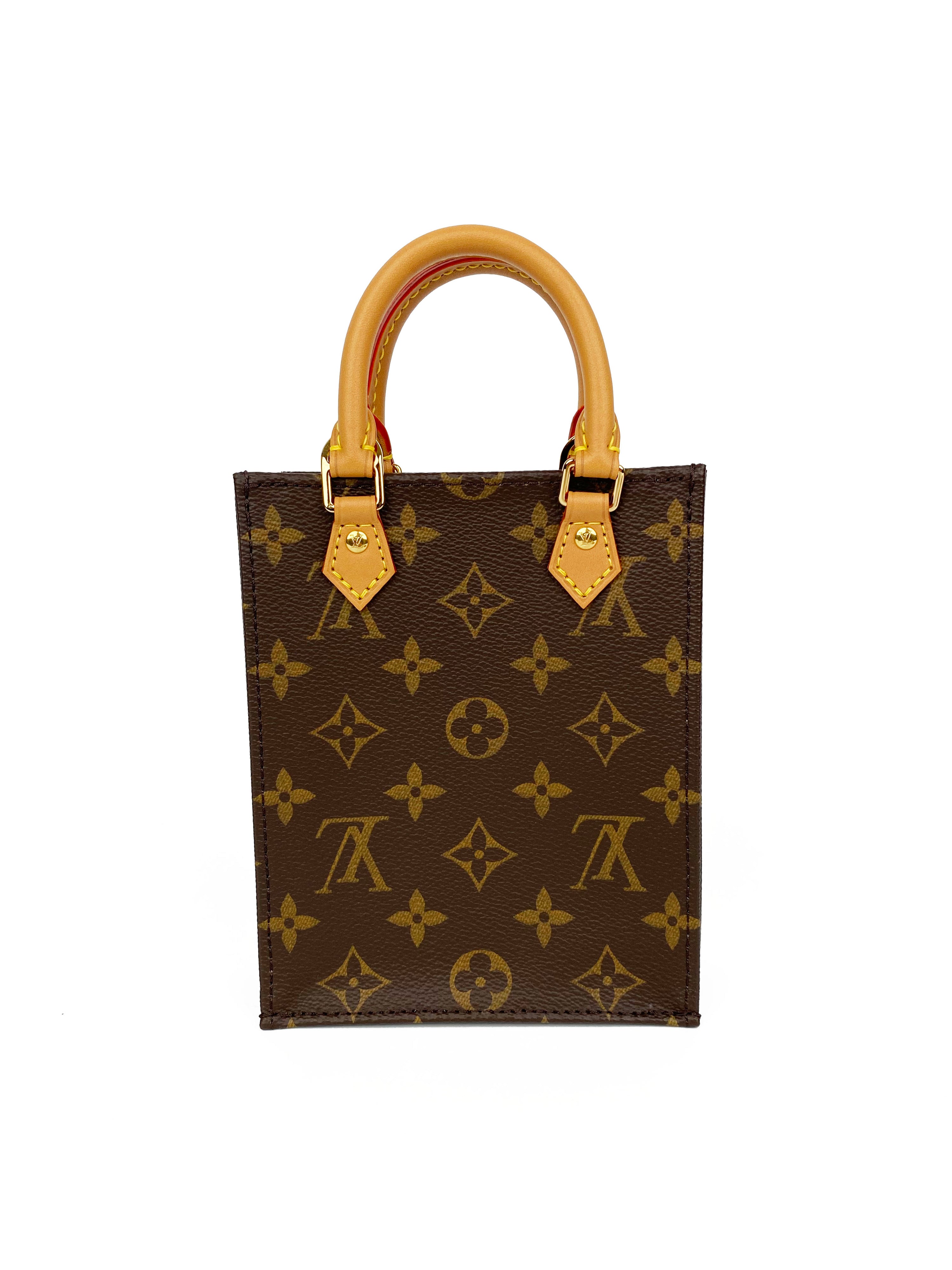 Louis Vuitton Monogram Petit Sac Plat Bag