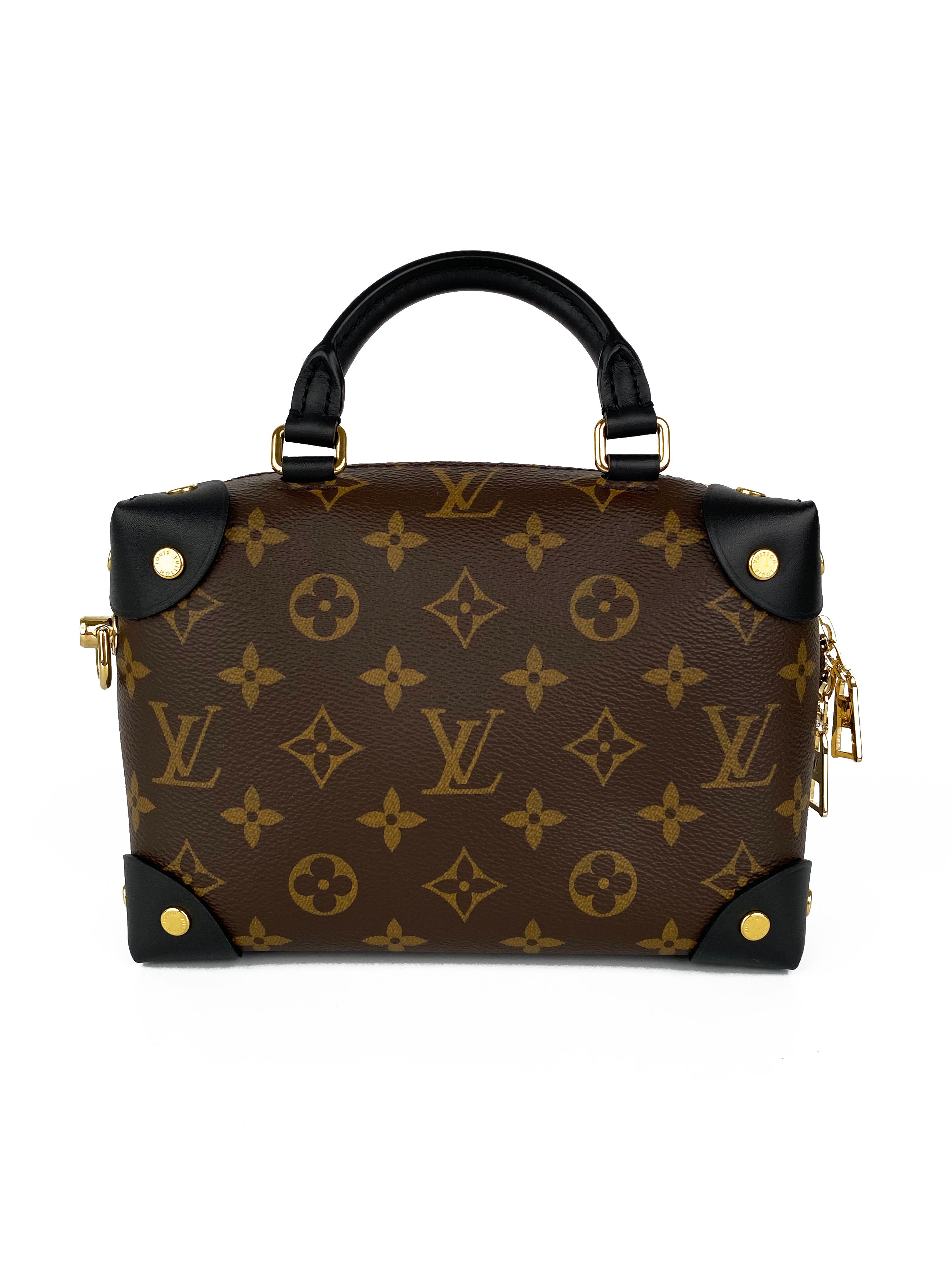 Louis Vuitton Monogram Petite Malle Souple Bag