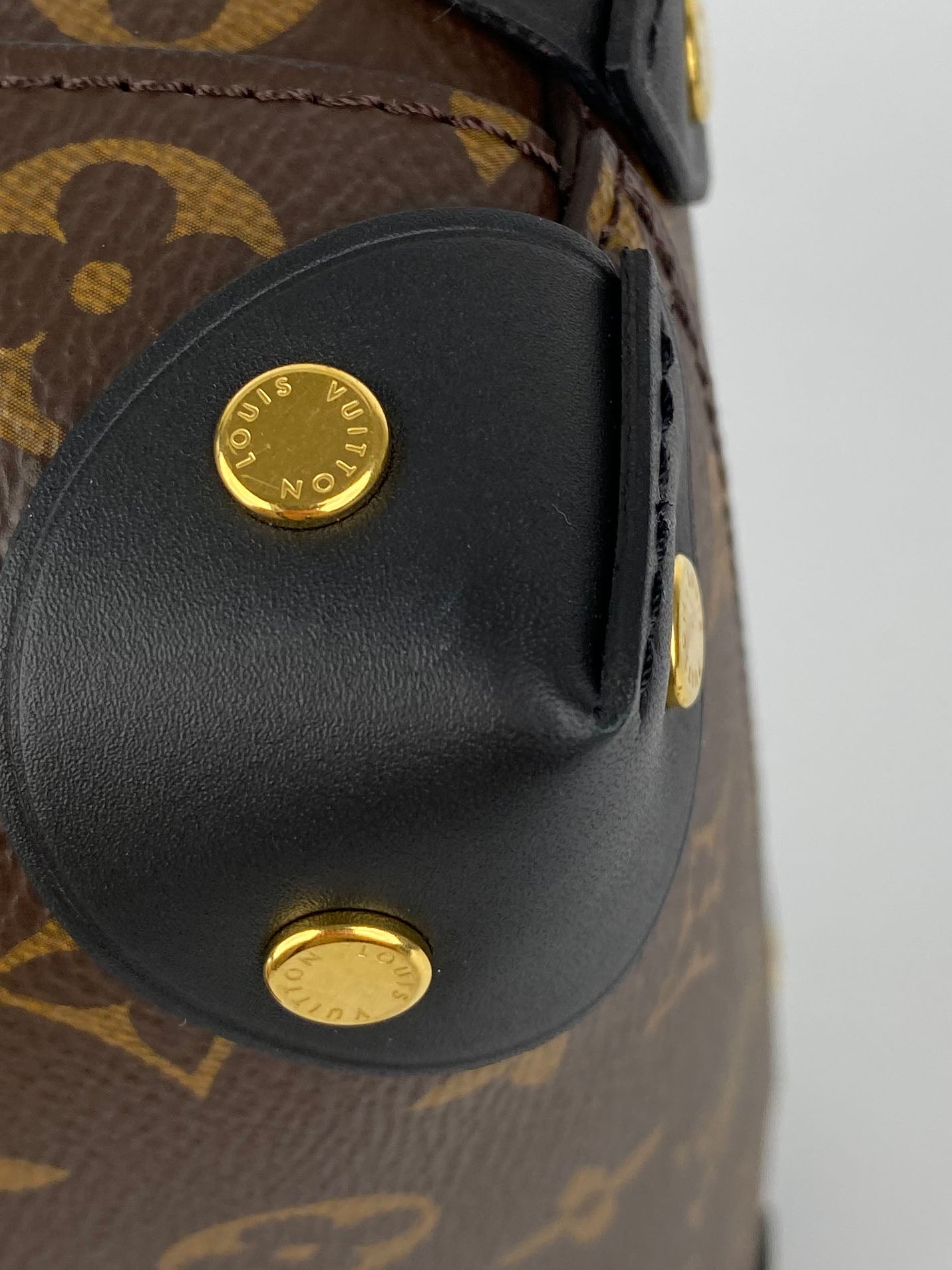 Louis Vuitton Monogram Petite Malle Souple Bag