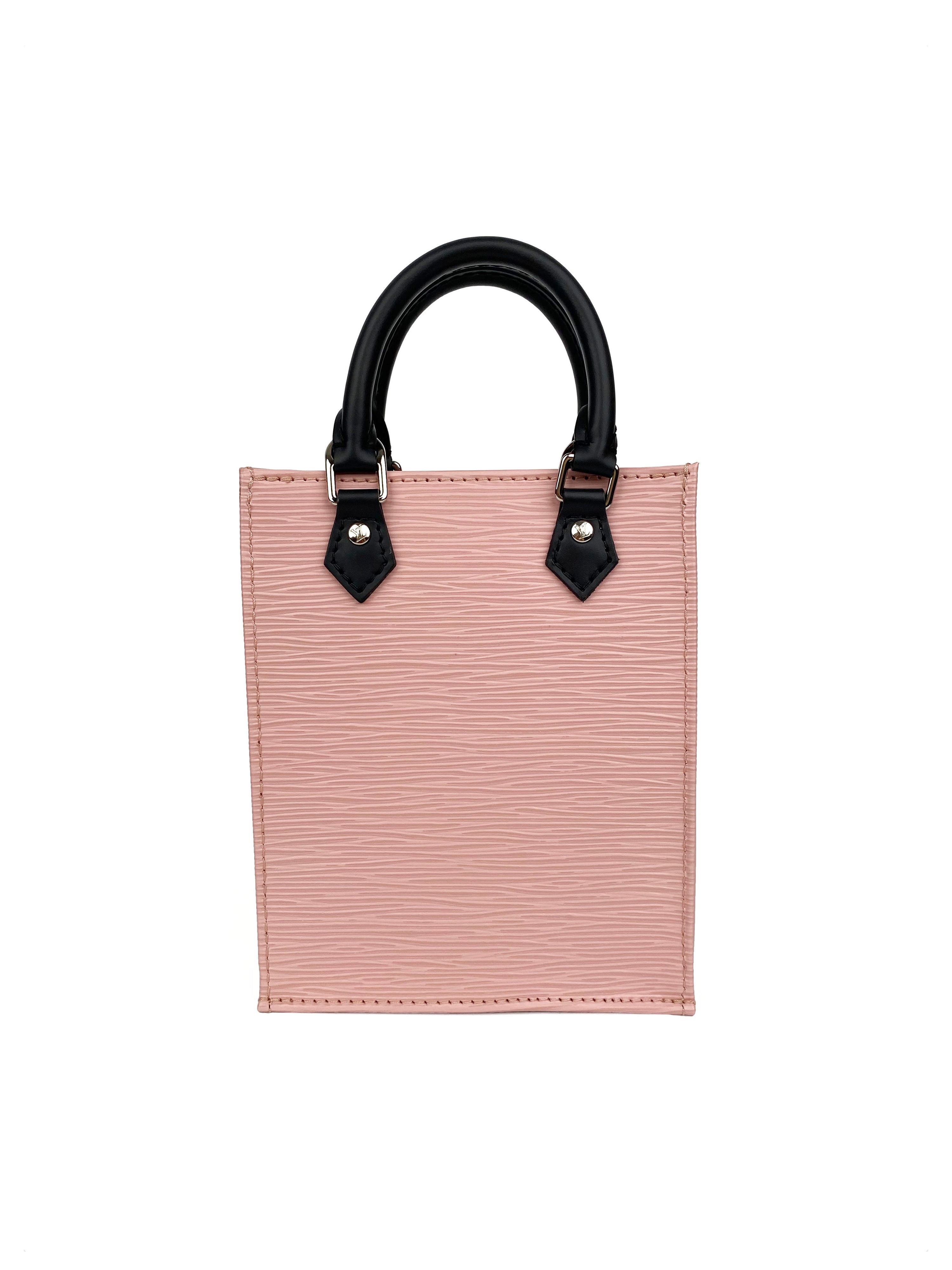 Louis Vuitton Pink Petit Sac Plat