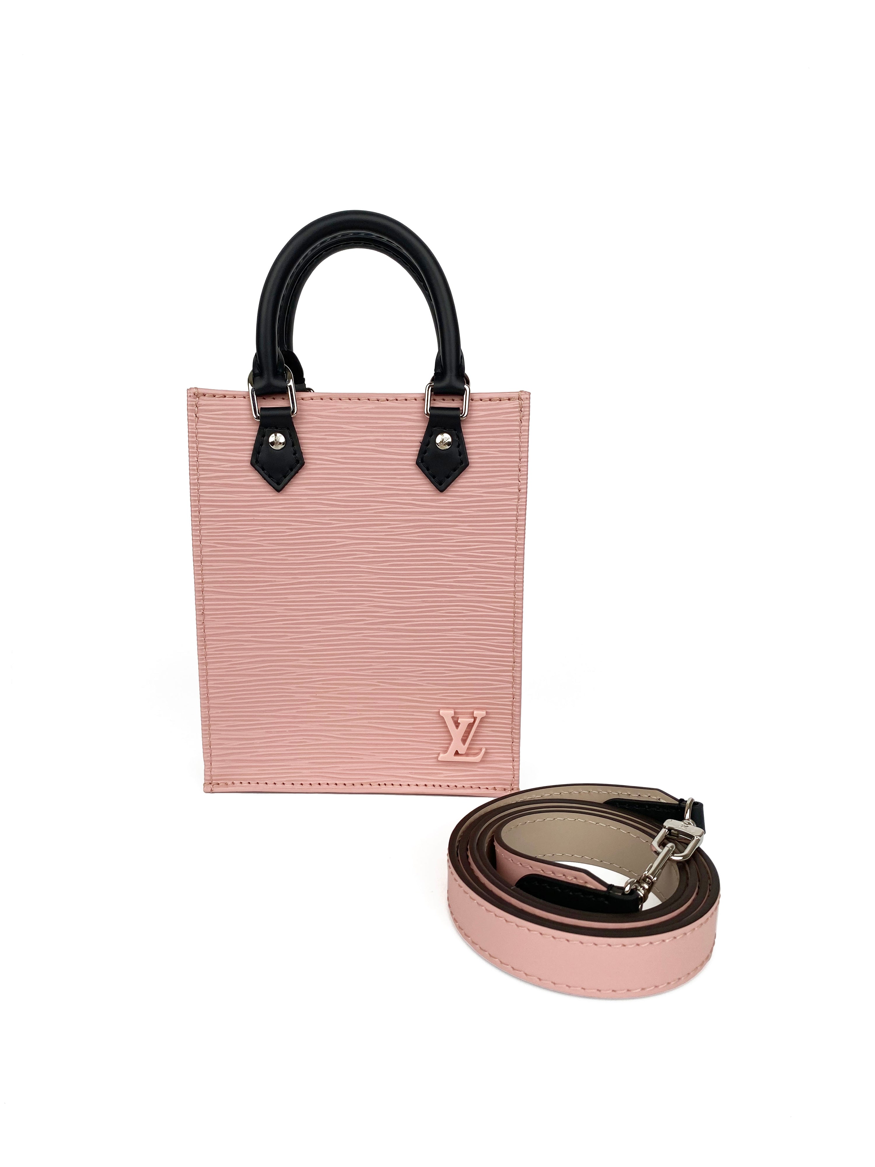 Louis Vuitton Pink Petit Sac Plat