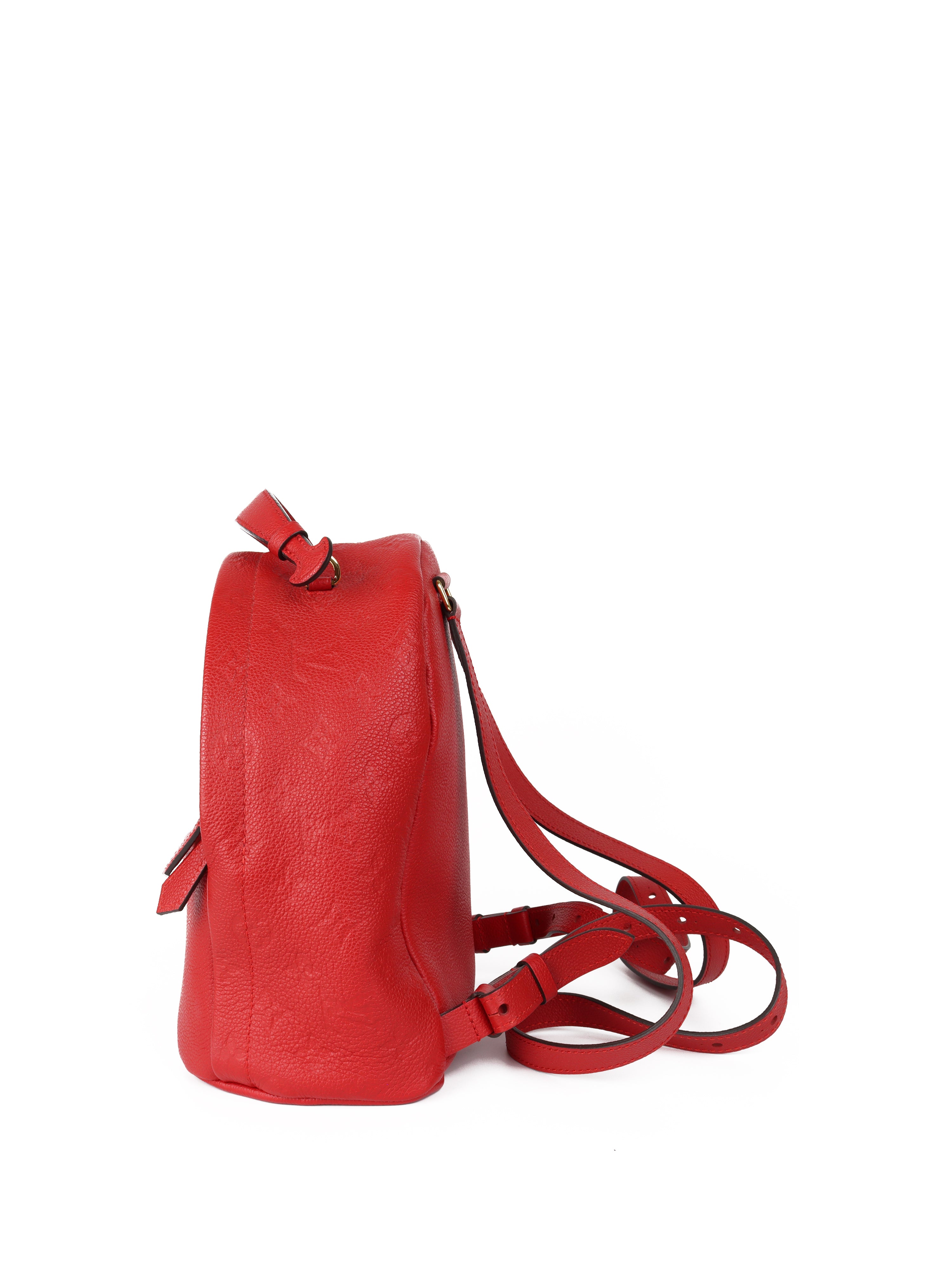 Louis Vuitton Red Sorbonne Backpack