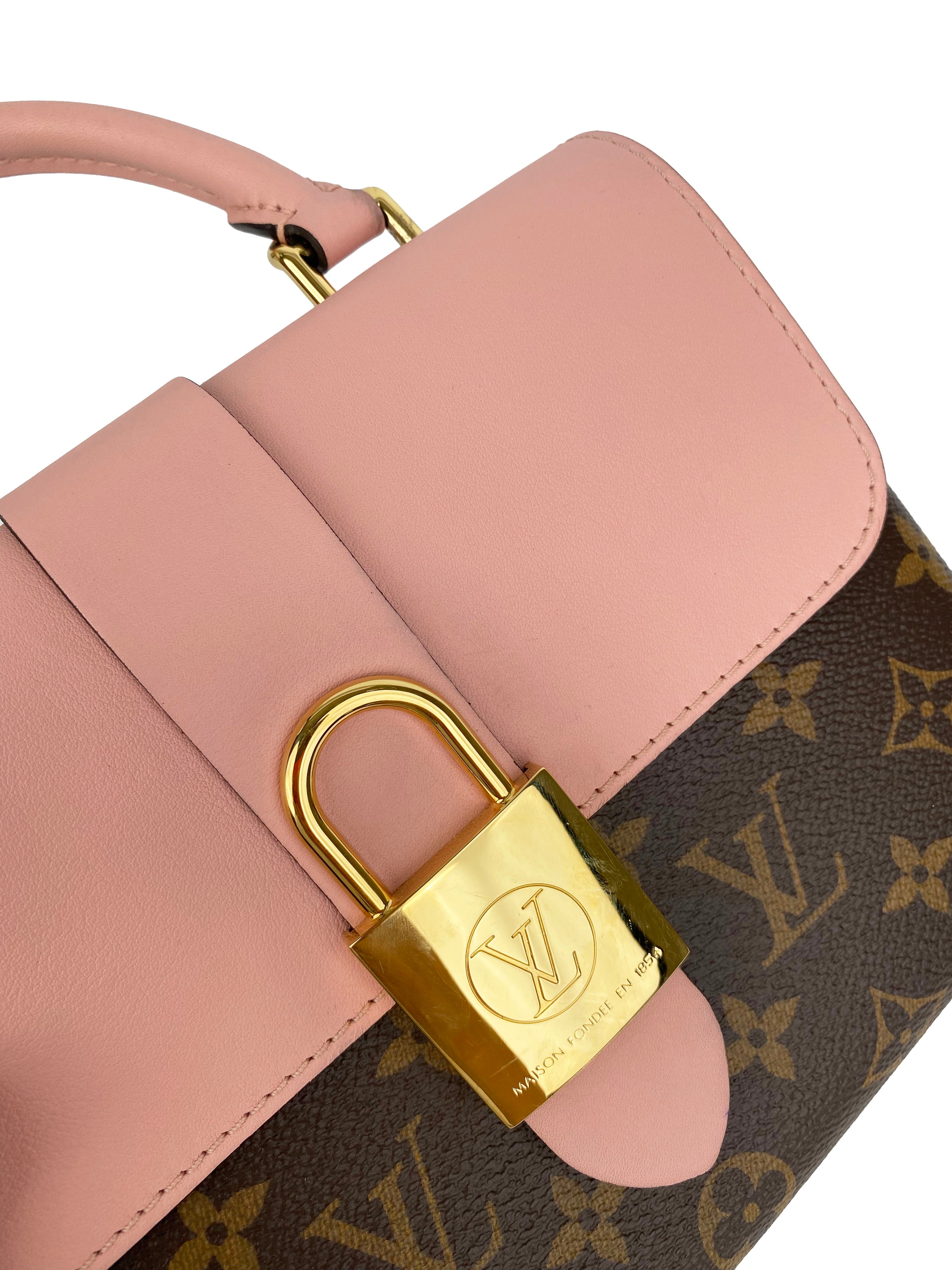 Louis Vuitton Rose Monogram Locky BB Bag