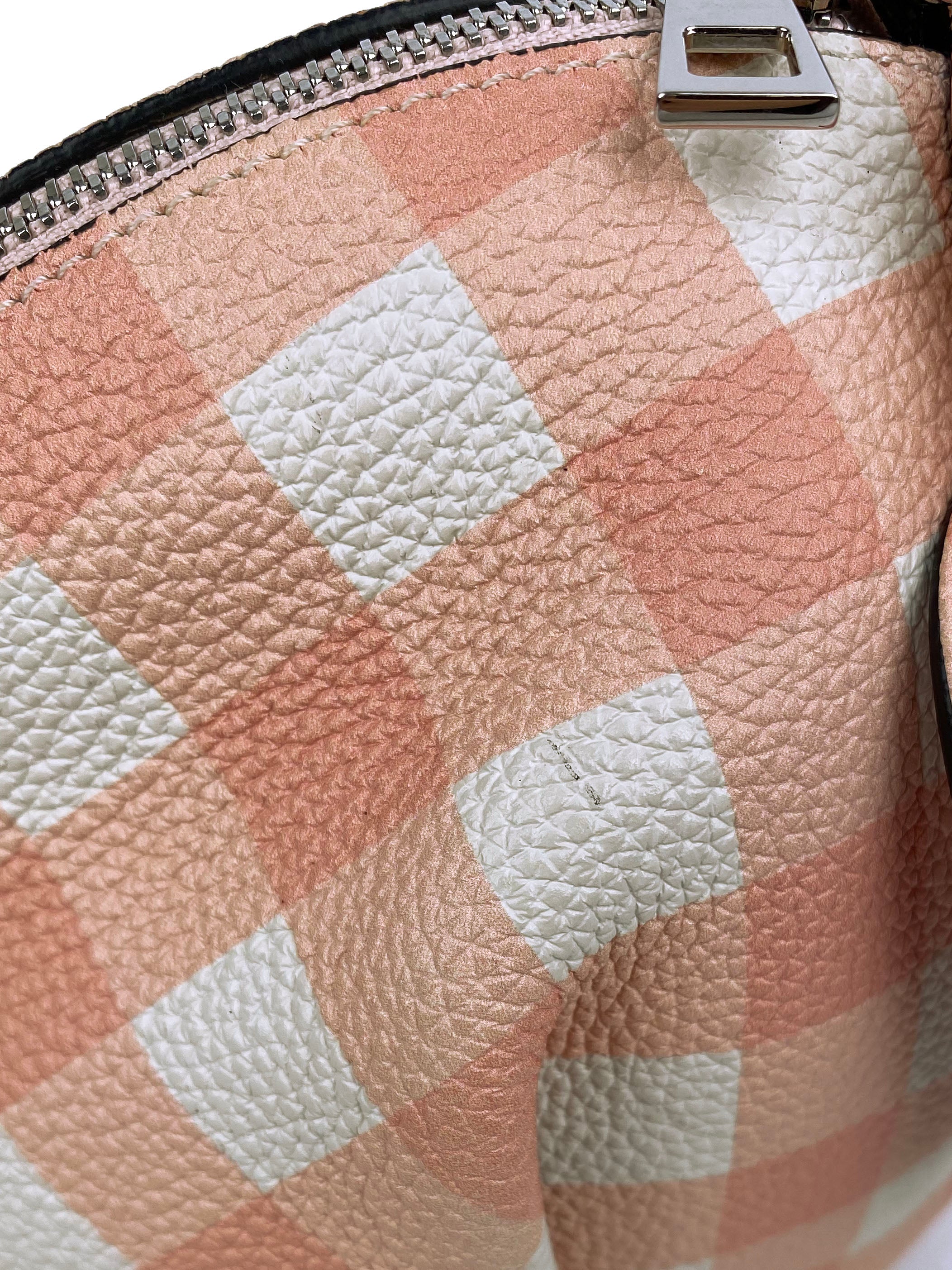 Loewe Pink Gingham Bunny Bag