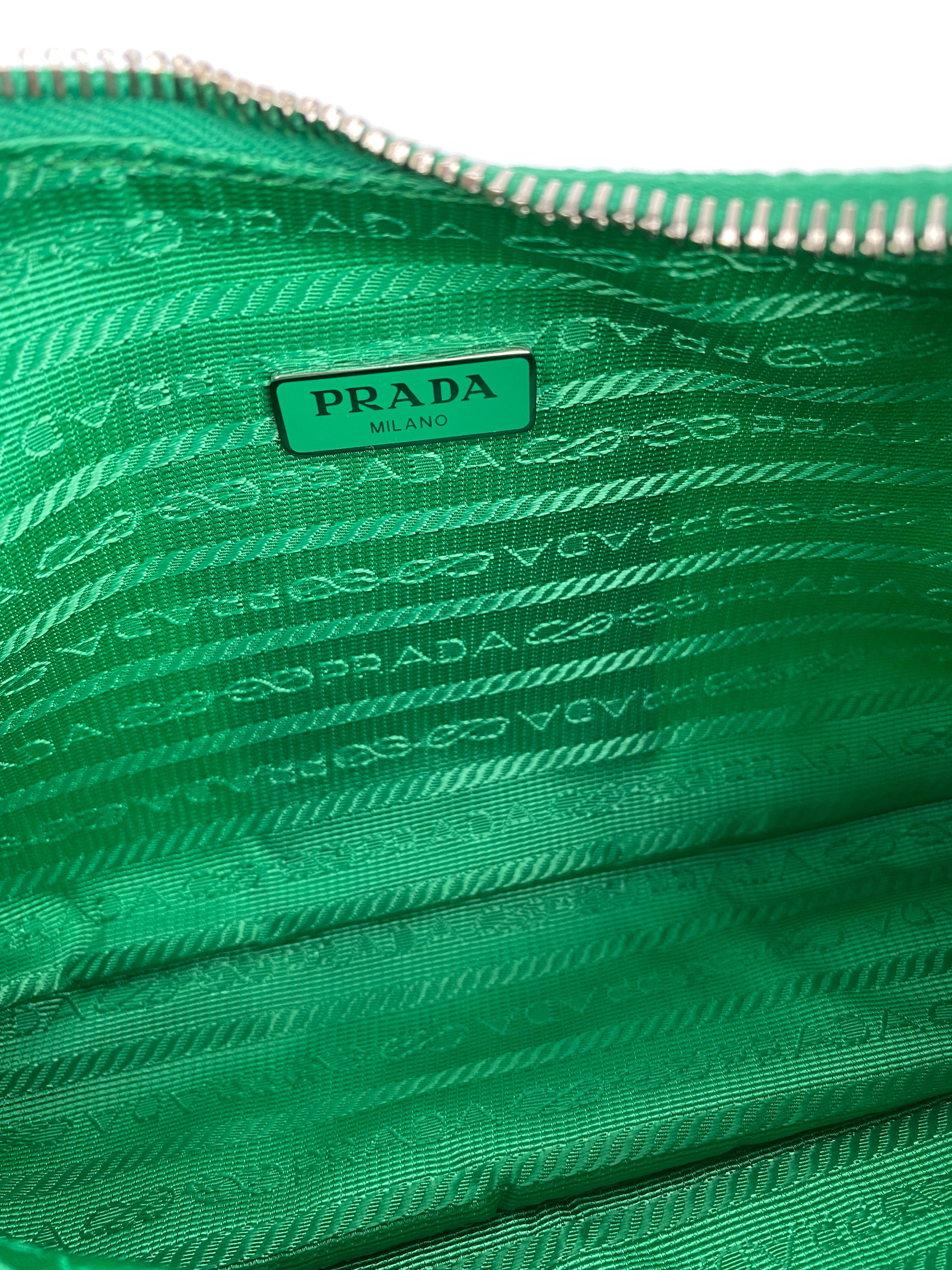 Prada Green Re-edition 2005 Re-nylon Bag