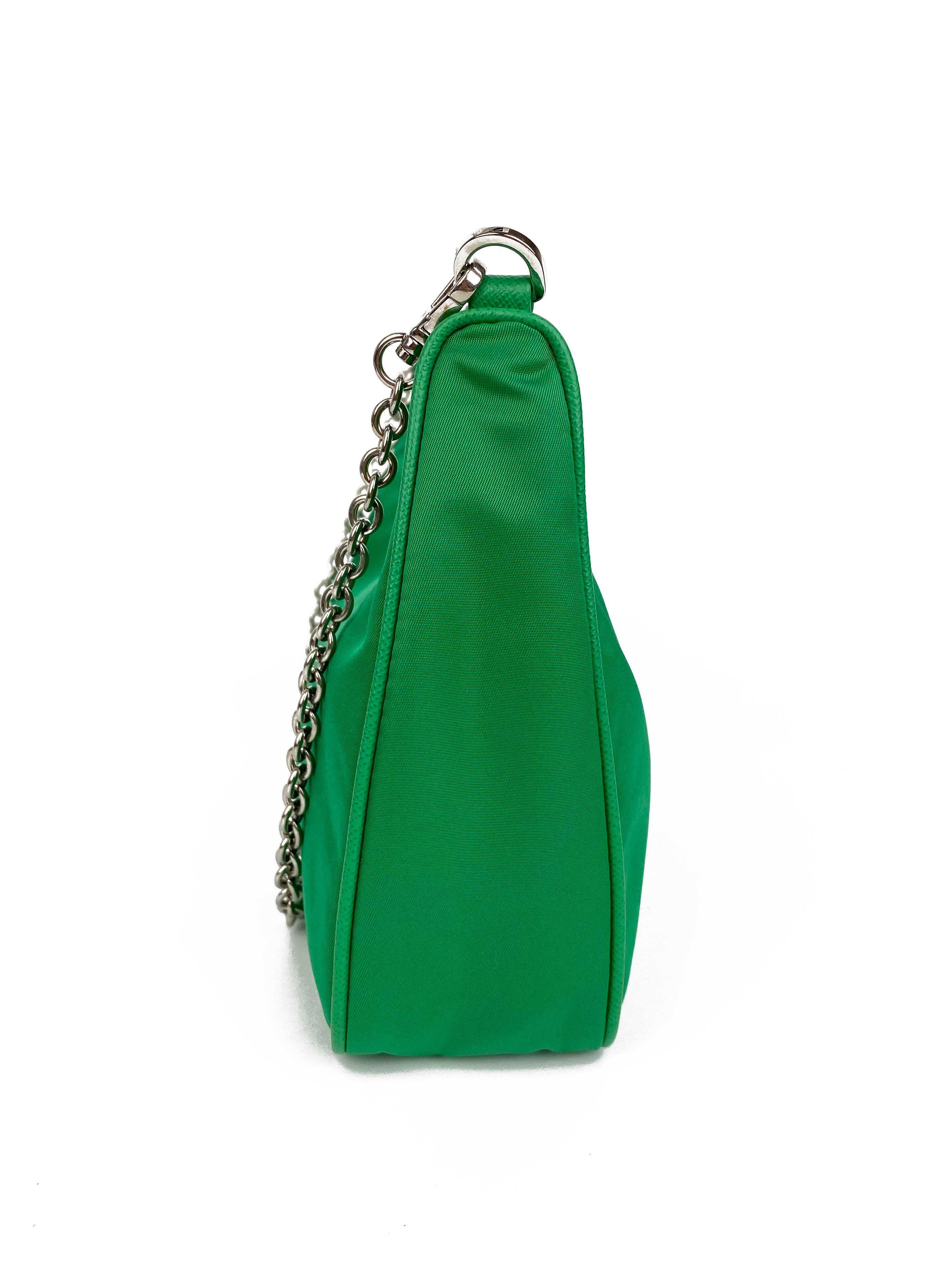 Prada Green Re-edition 2005 Re-nylon Bag