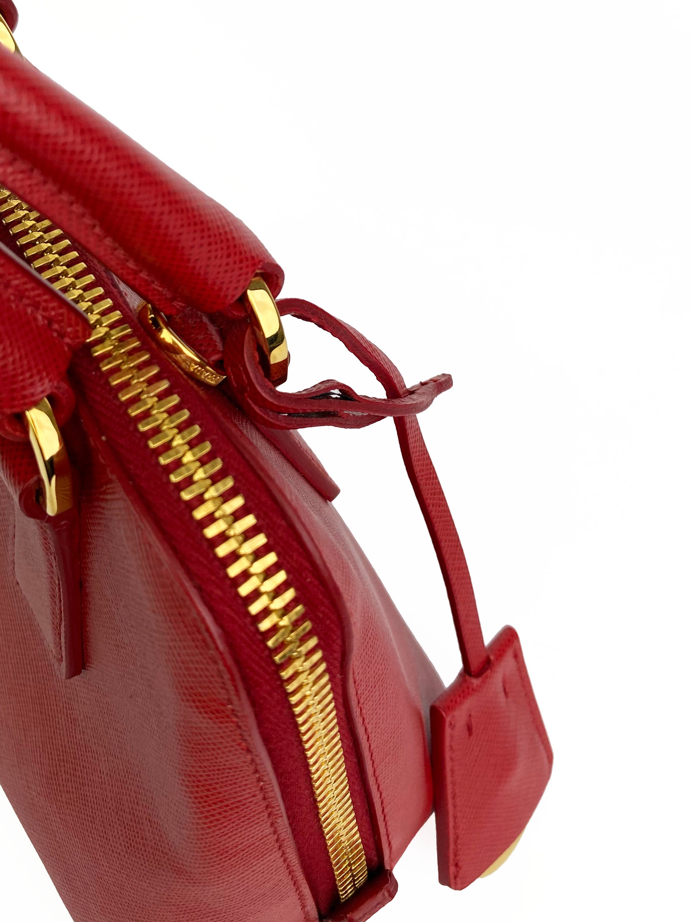 Prada Mini Red Crossbody Bag