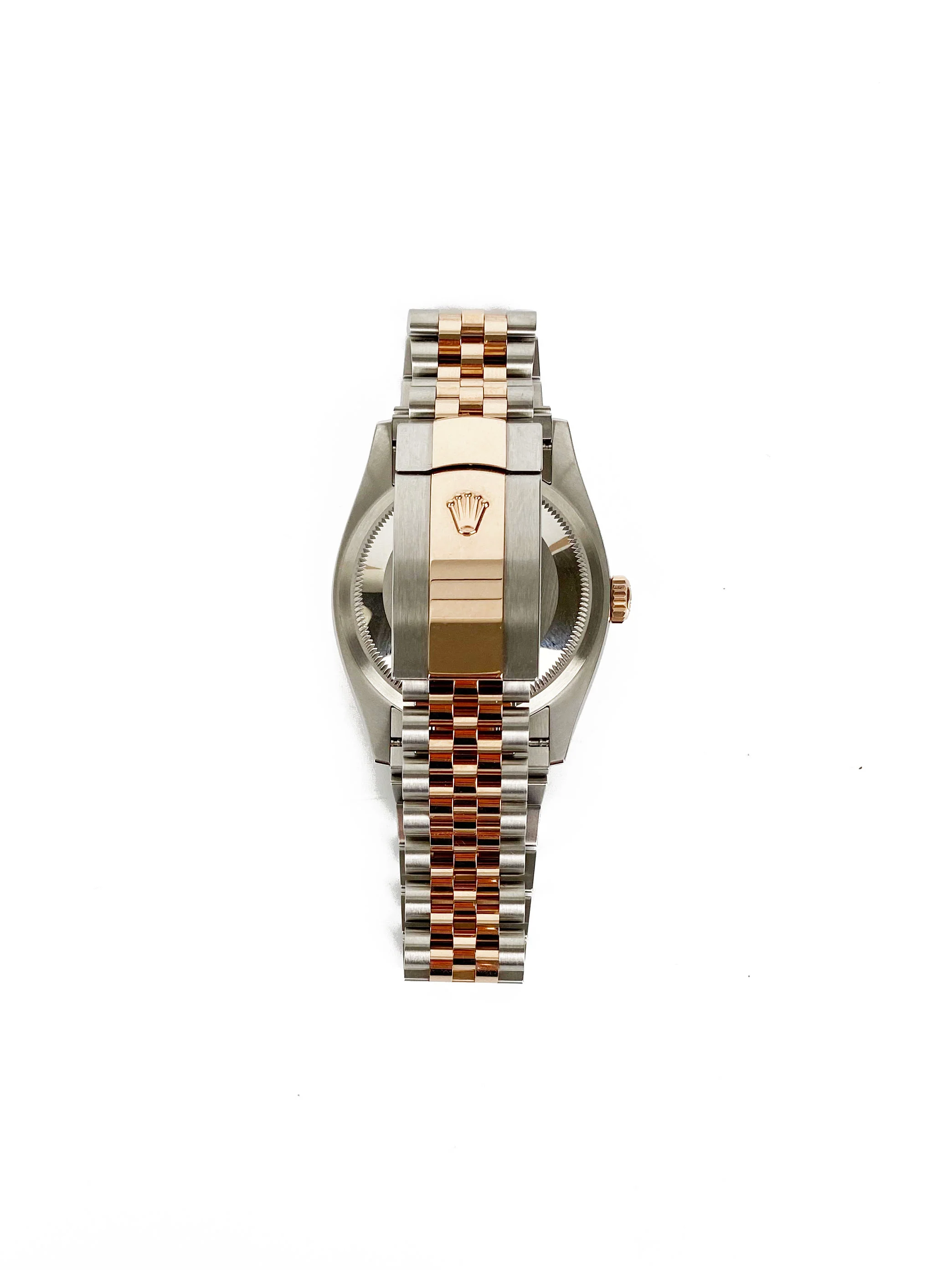 Rolex Oystersteel  Everose Gold Perpetual Datejust 36 Watch