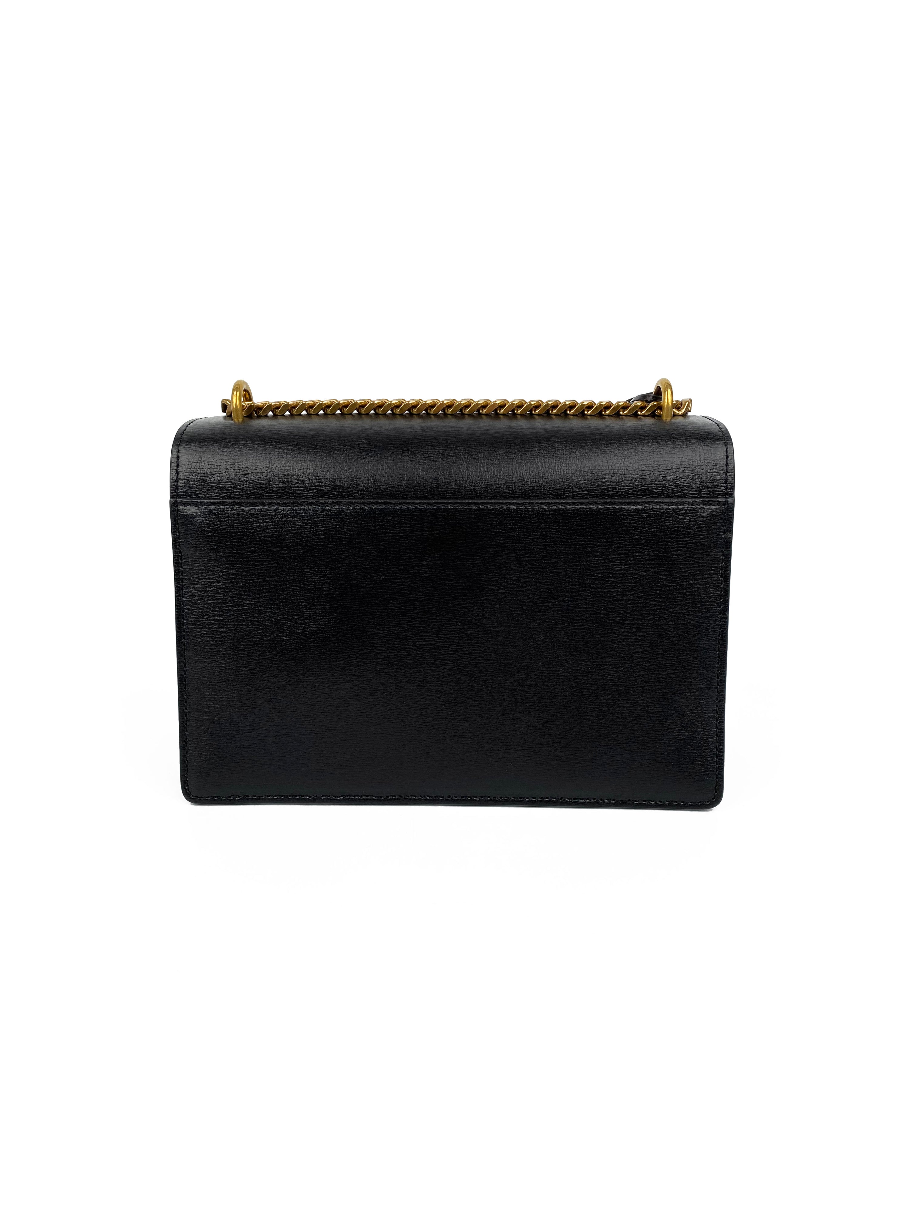 Saint Laurent Black Medium Sunset Bag