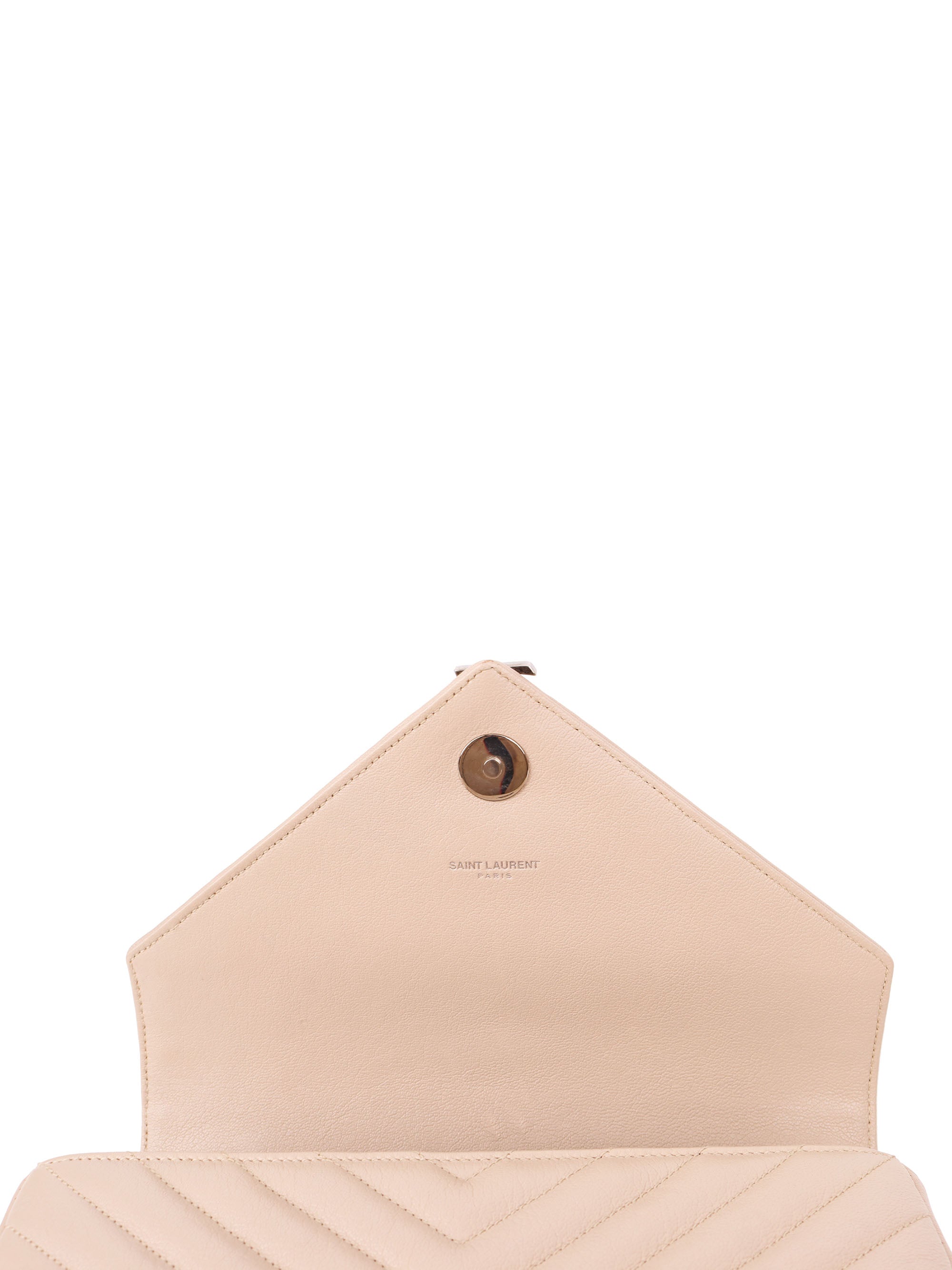 Saint Laurent Light Beige Medium College Bag