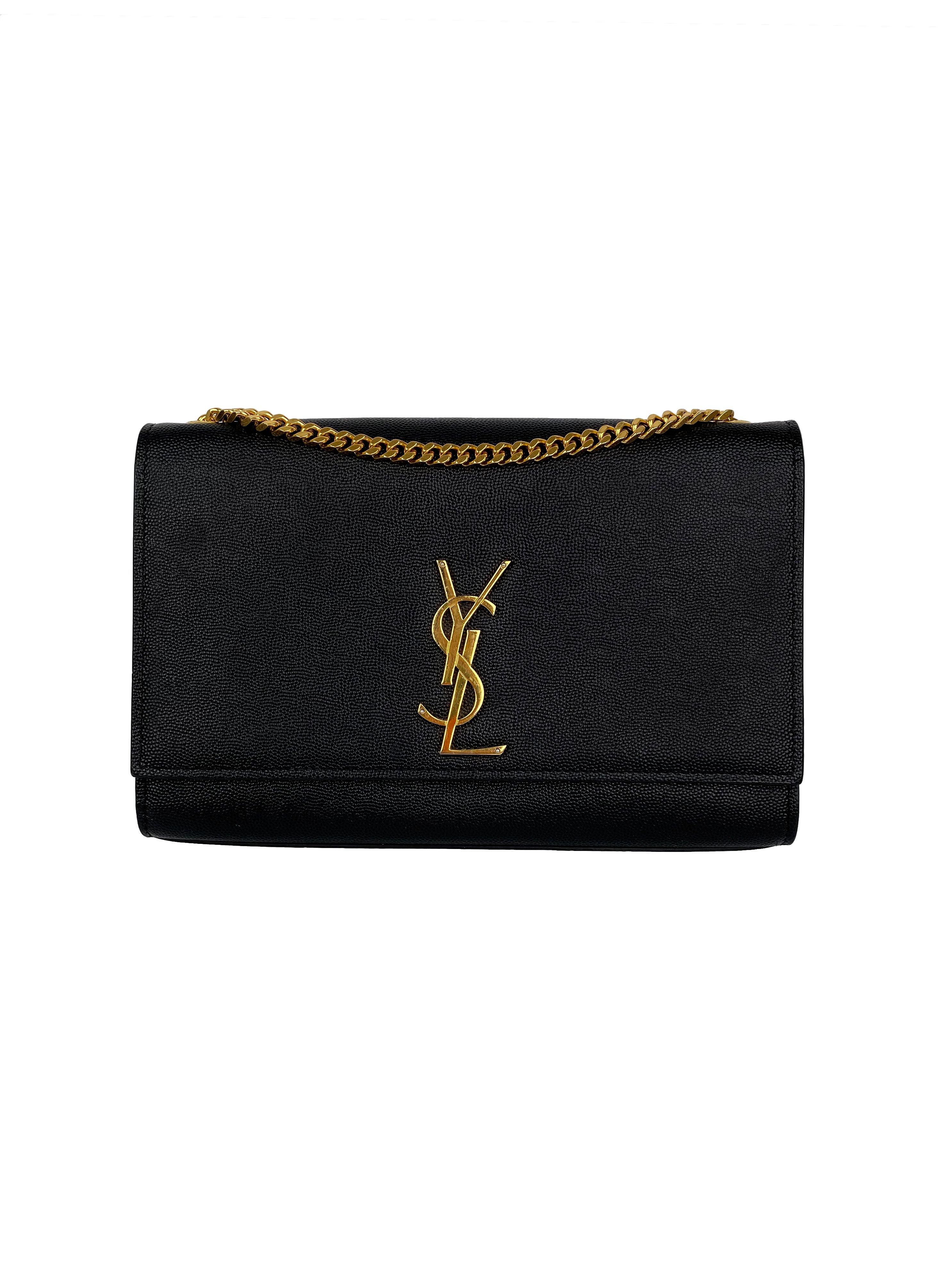 Saint Laurent Medium Black Kate Bag