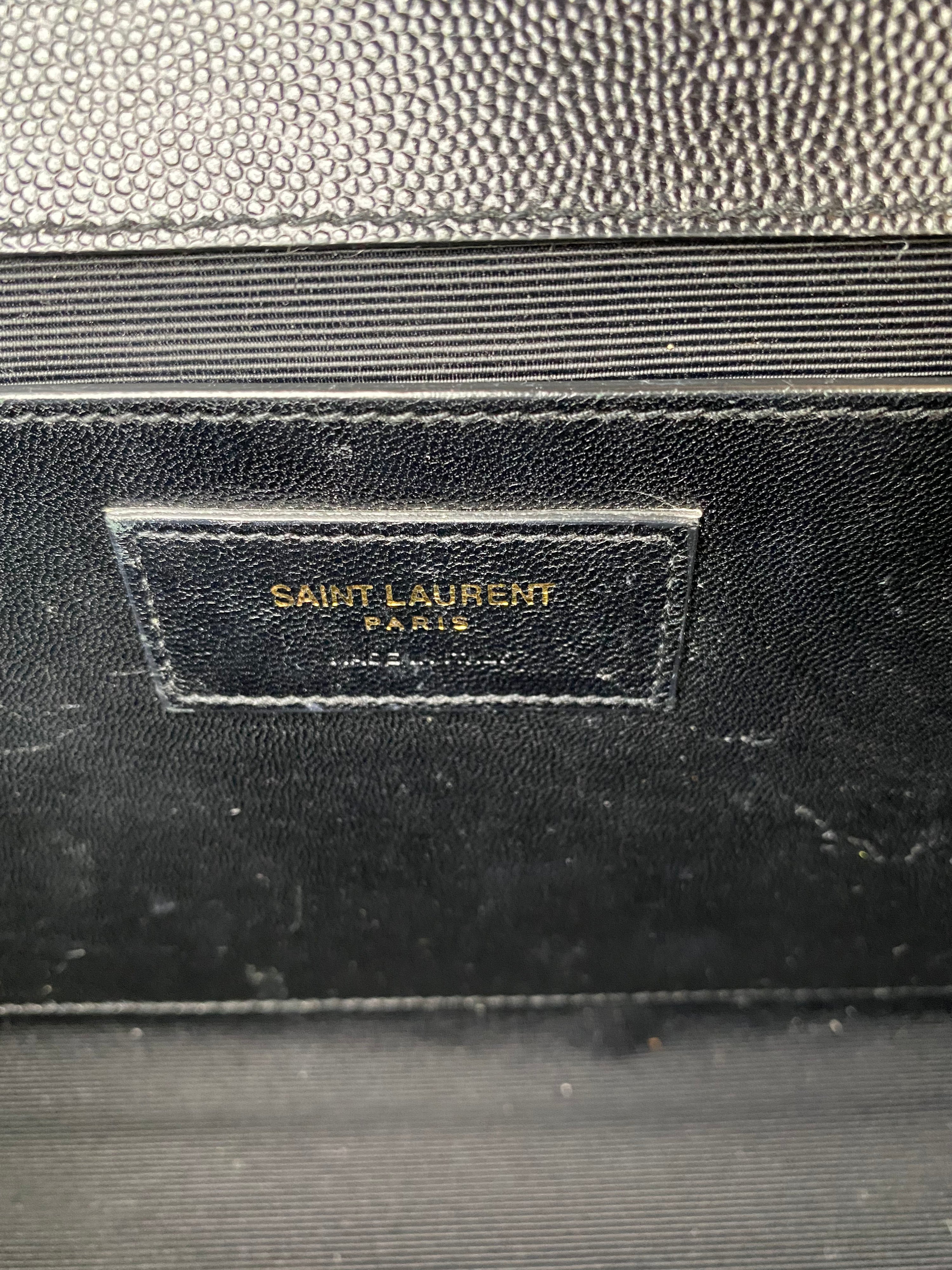 Saint Laurent Medium Black Kate Bag