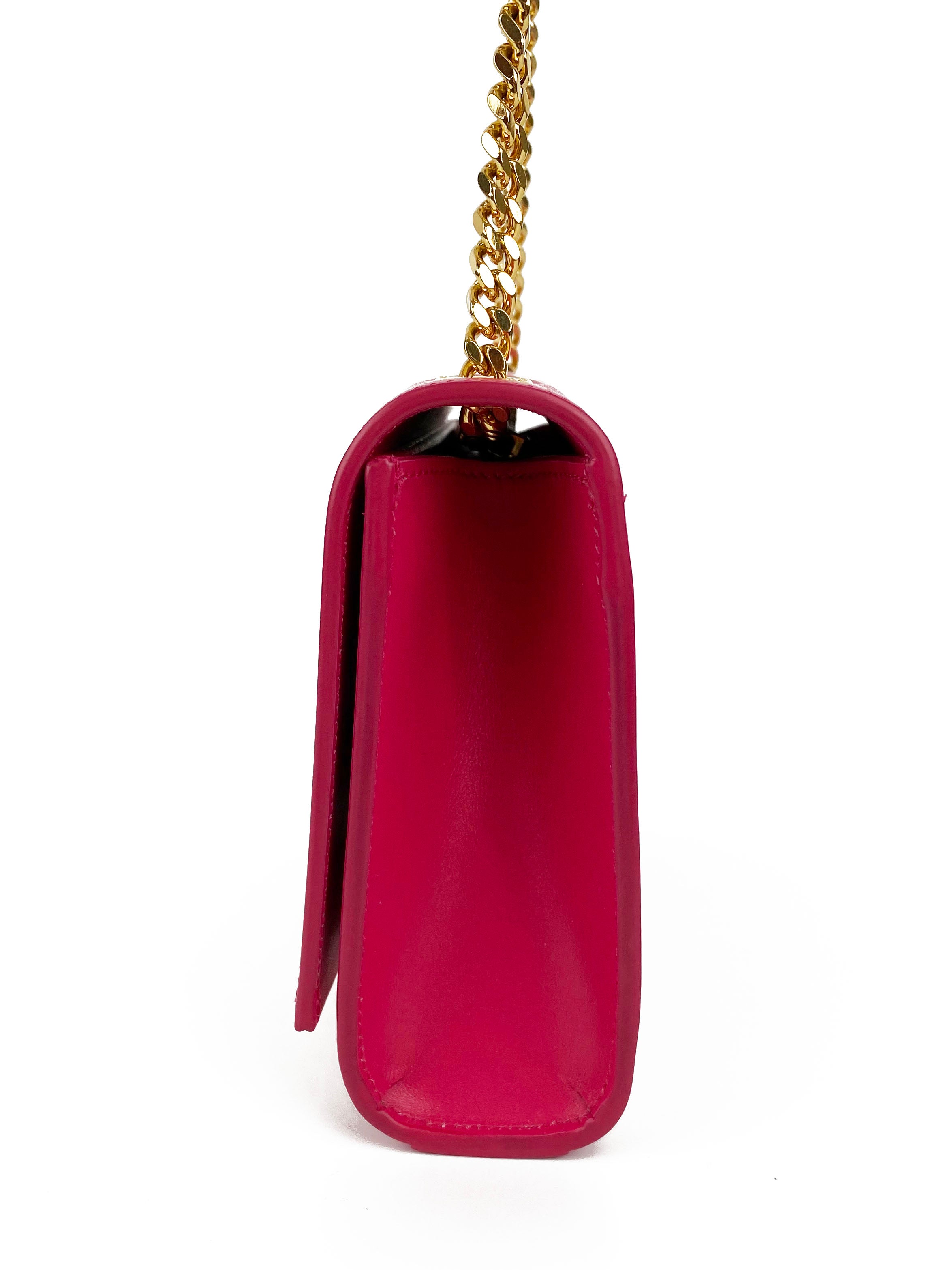 Saint Laurent Small Hot Pink Kate Bag