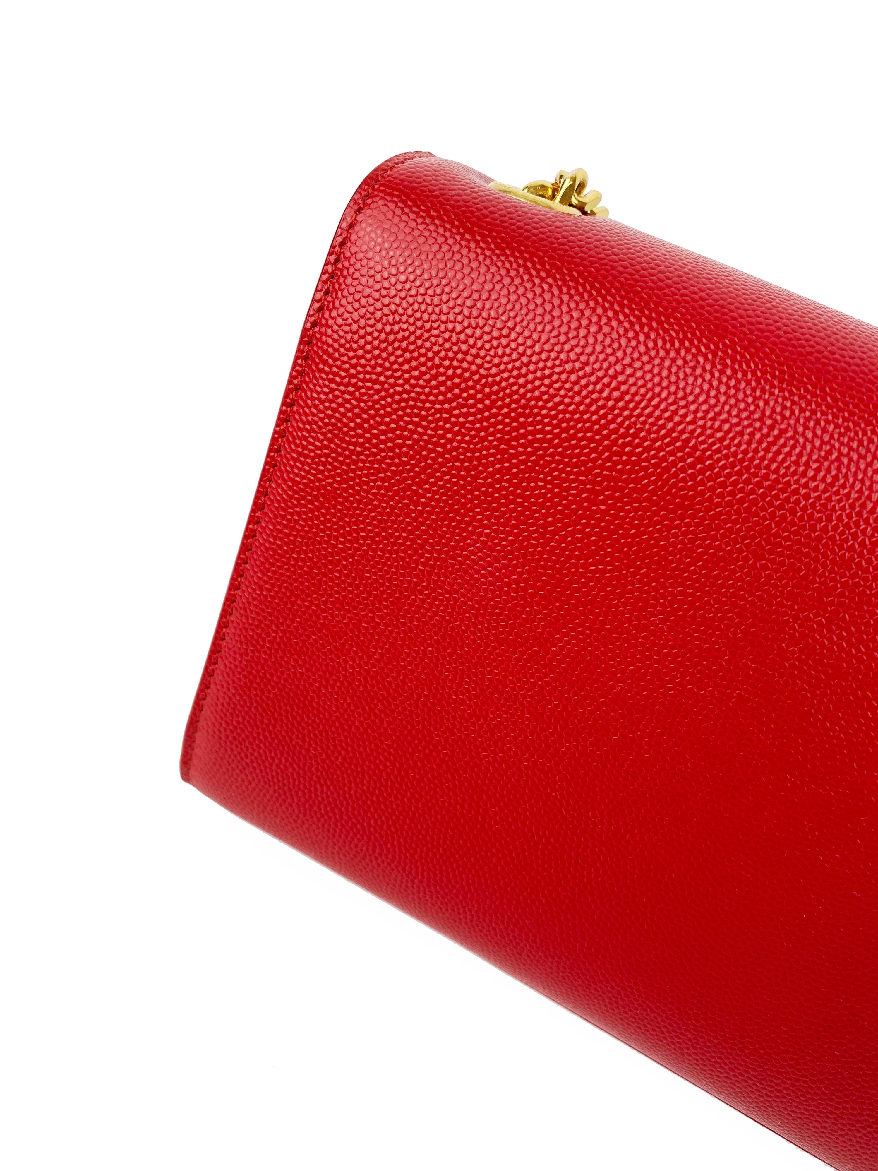 Saint Laurent Small Red Kate Bag