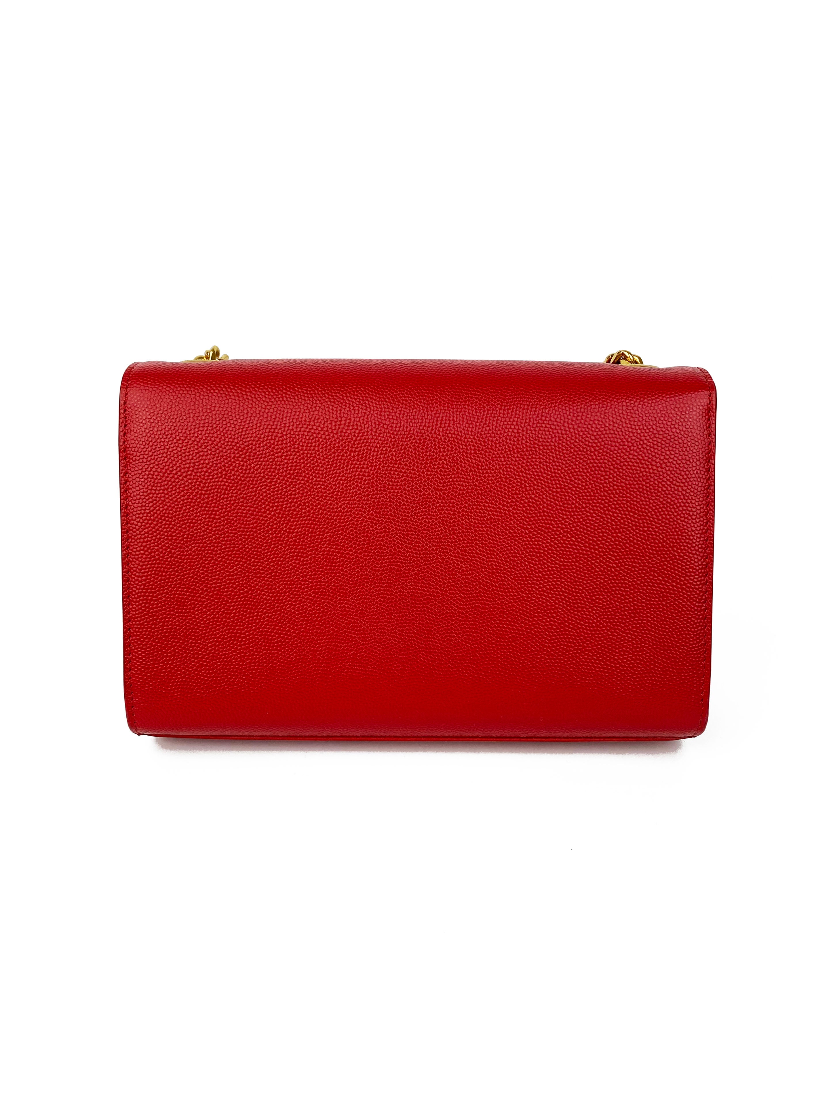 Saint Laurent Small Red Kate Bag