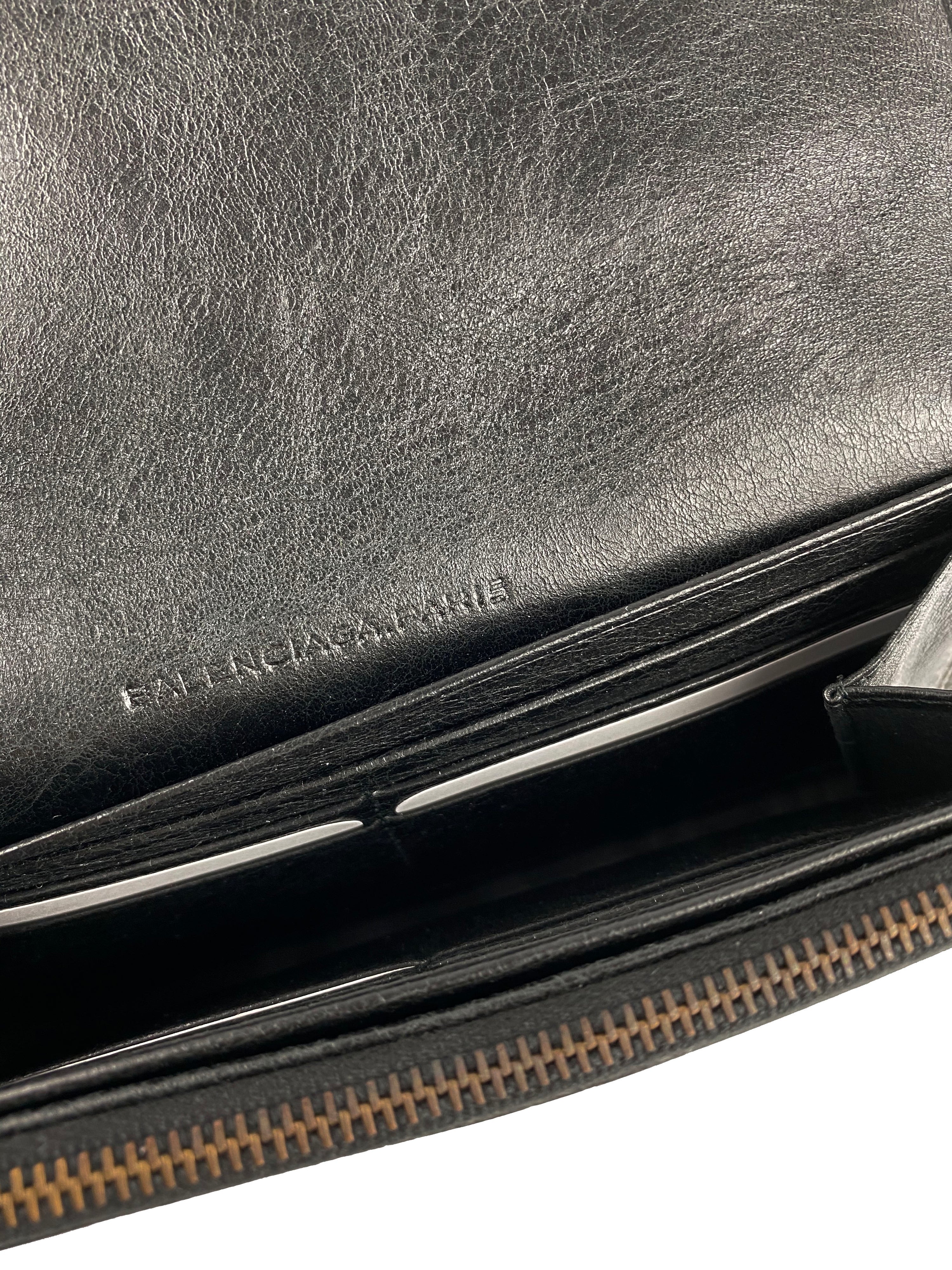 Balenciaga Black City Wallet