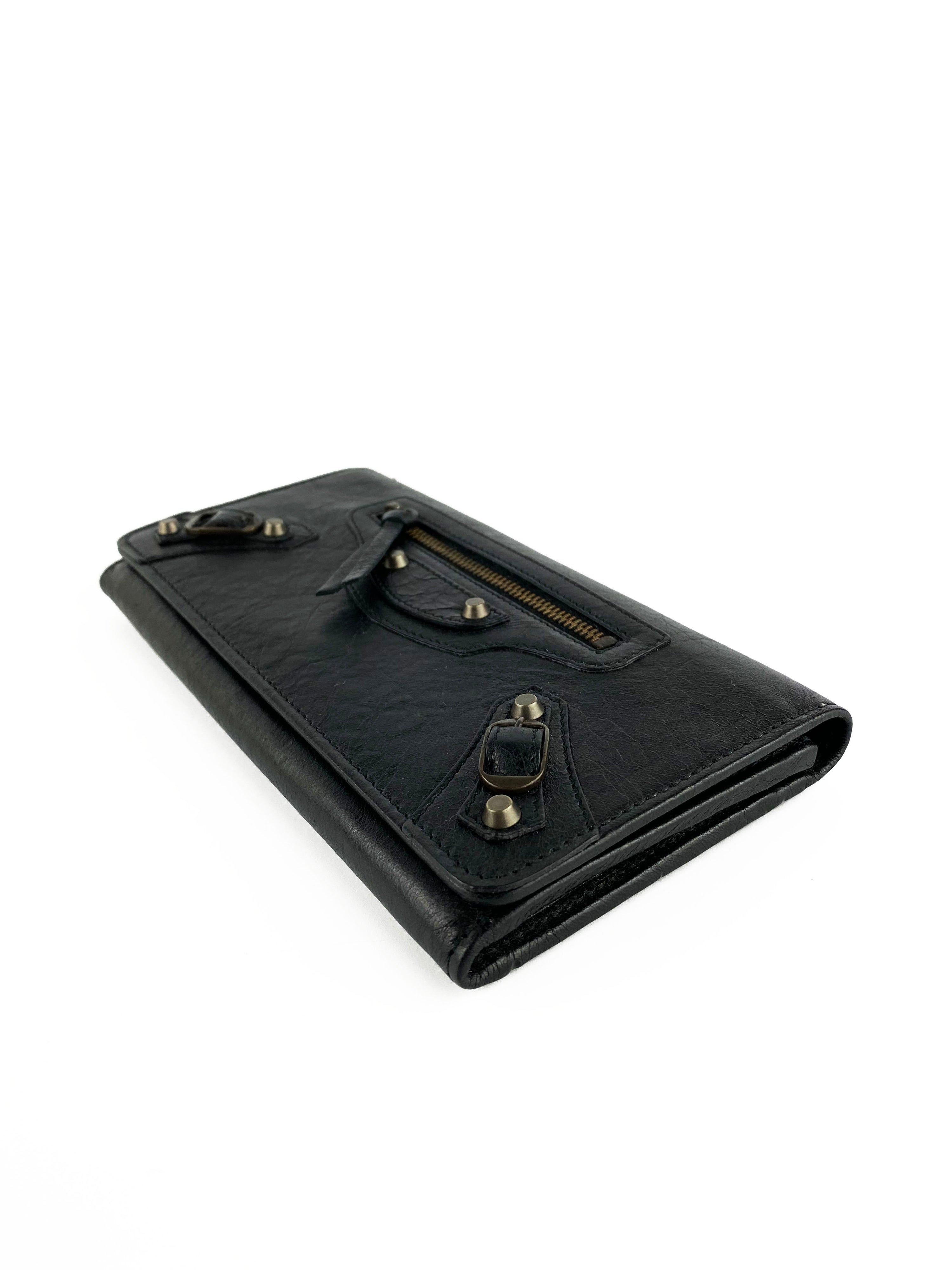 Balenciaga Black City Wallet