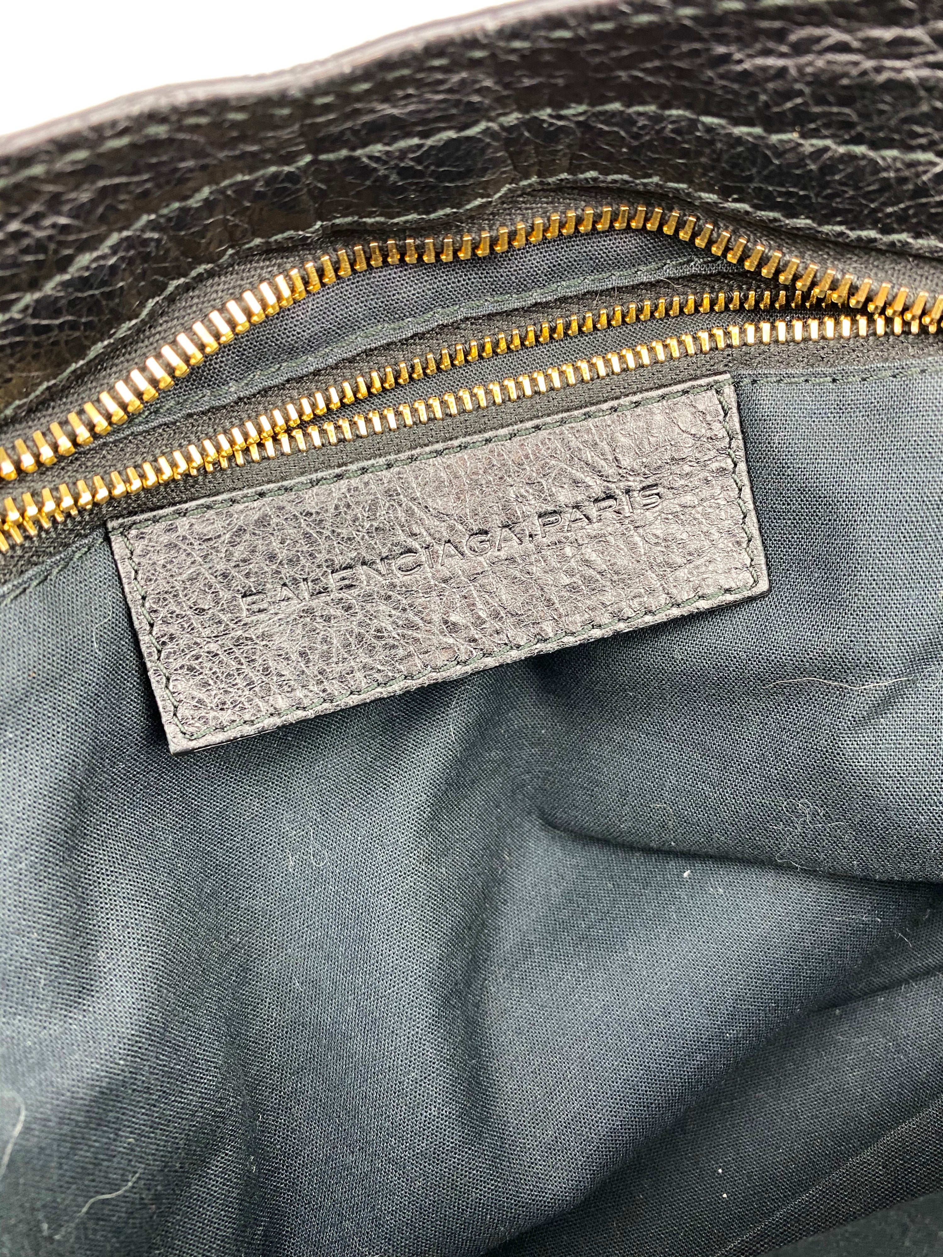 Balenciaga Black City Bag