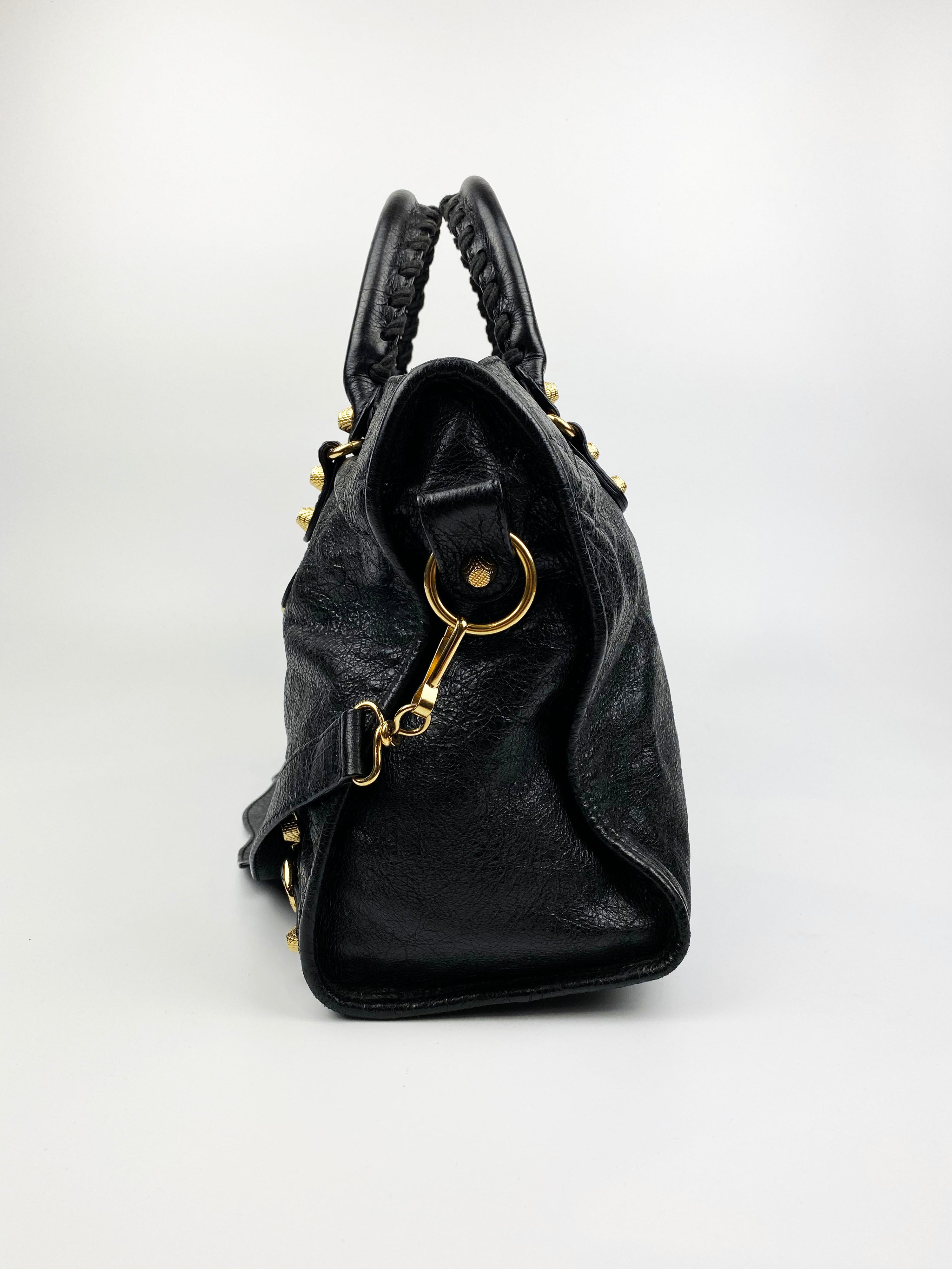 Balenciaga Black City Bag