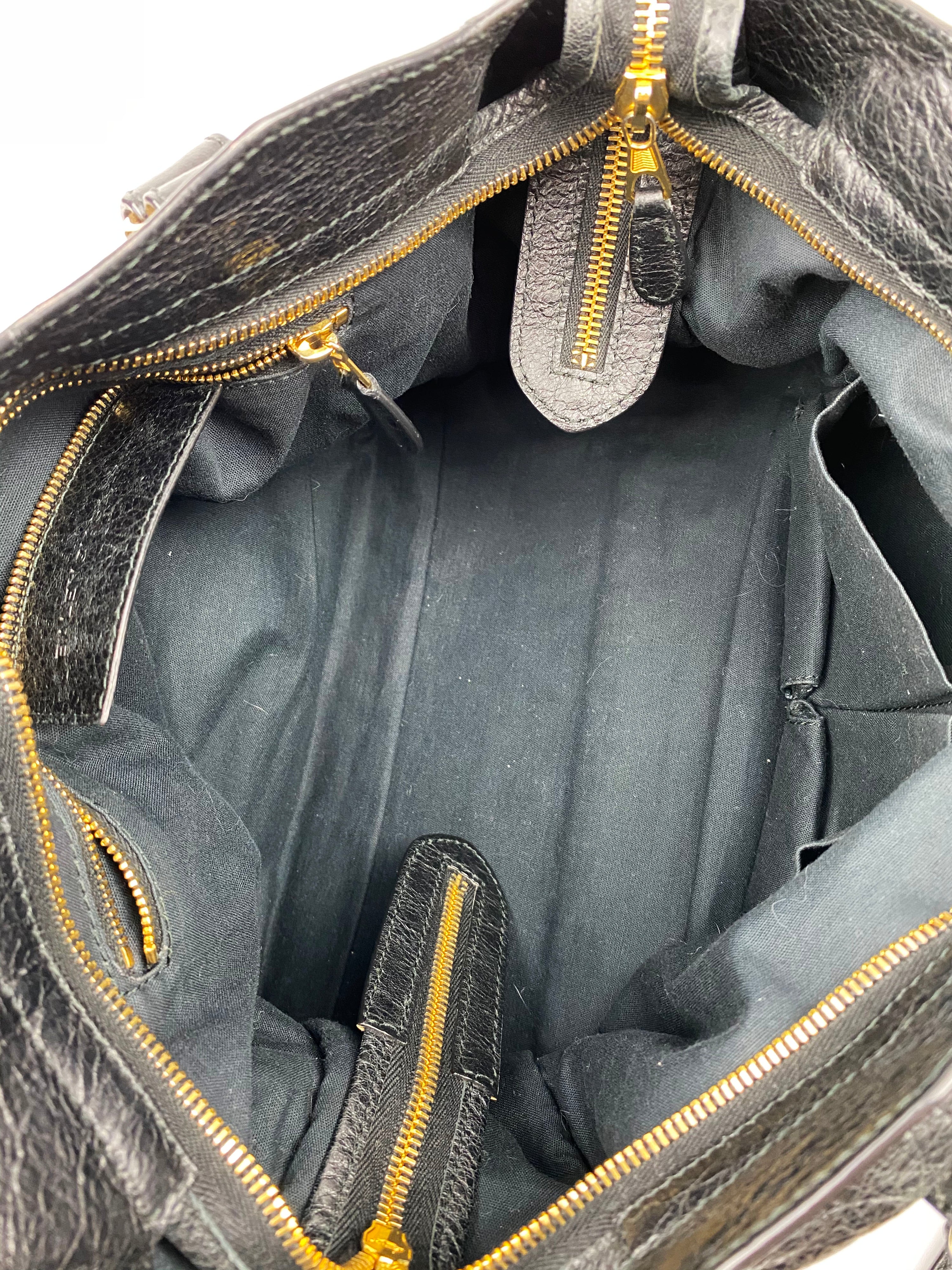 Balenciaga Black City Bag