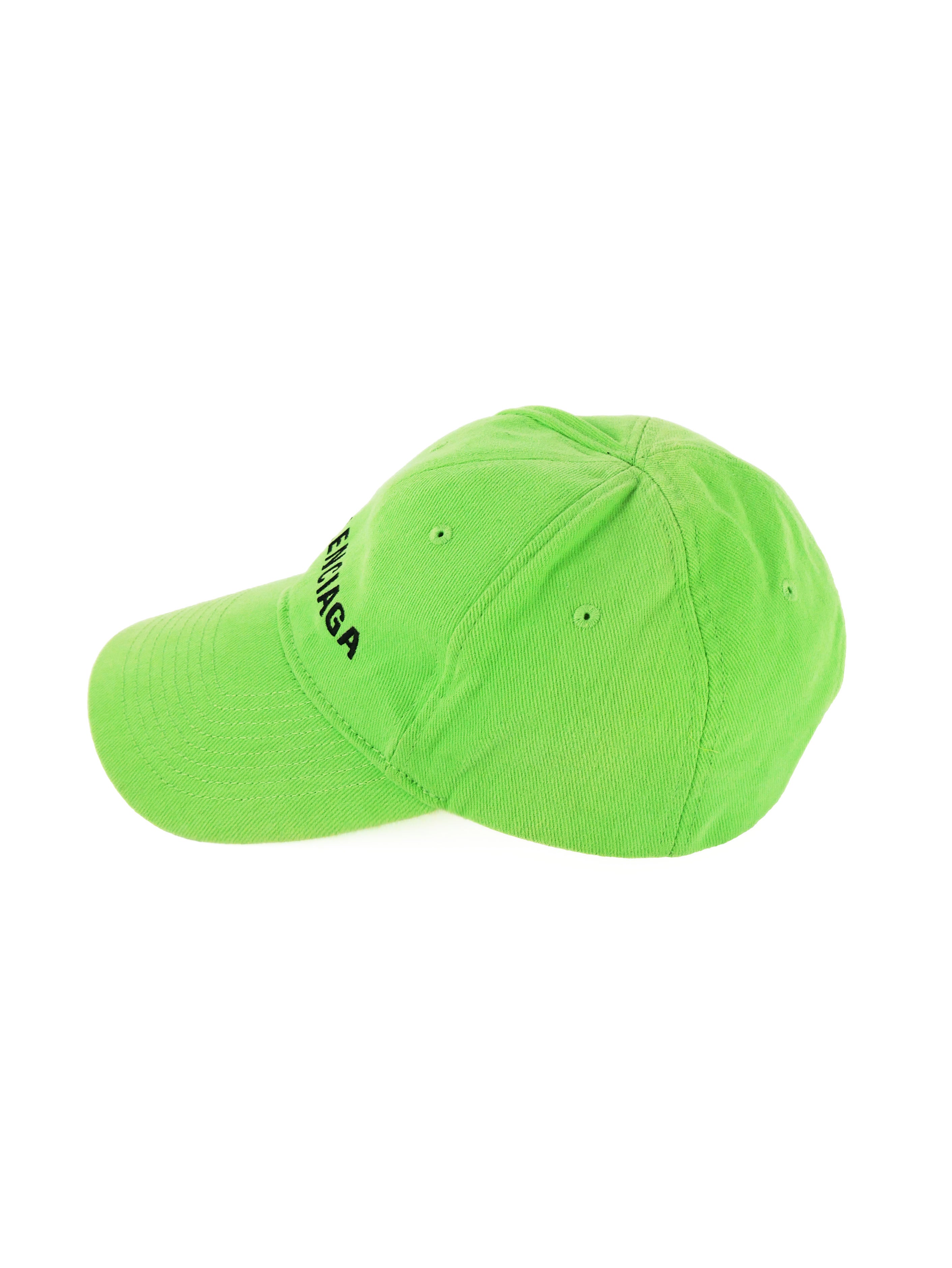 Balenciaga Green Logo Cap L