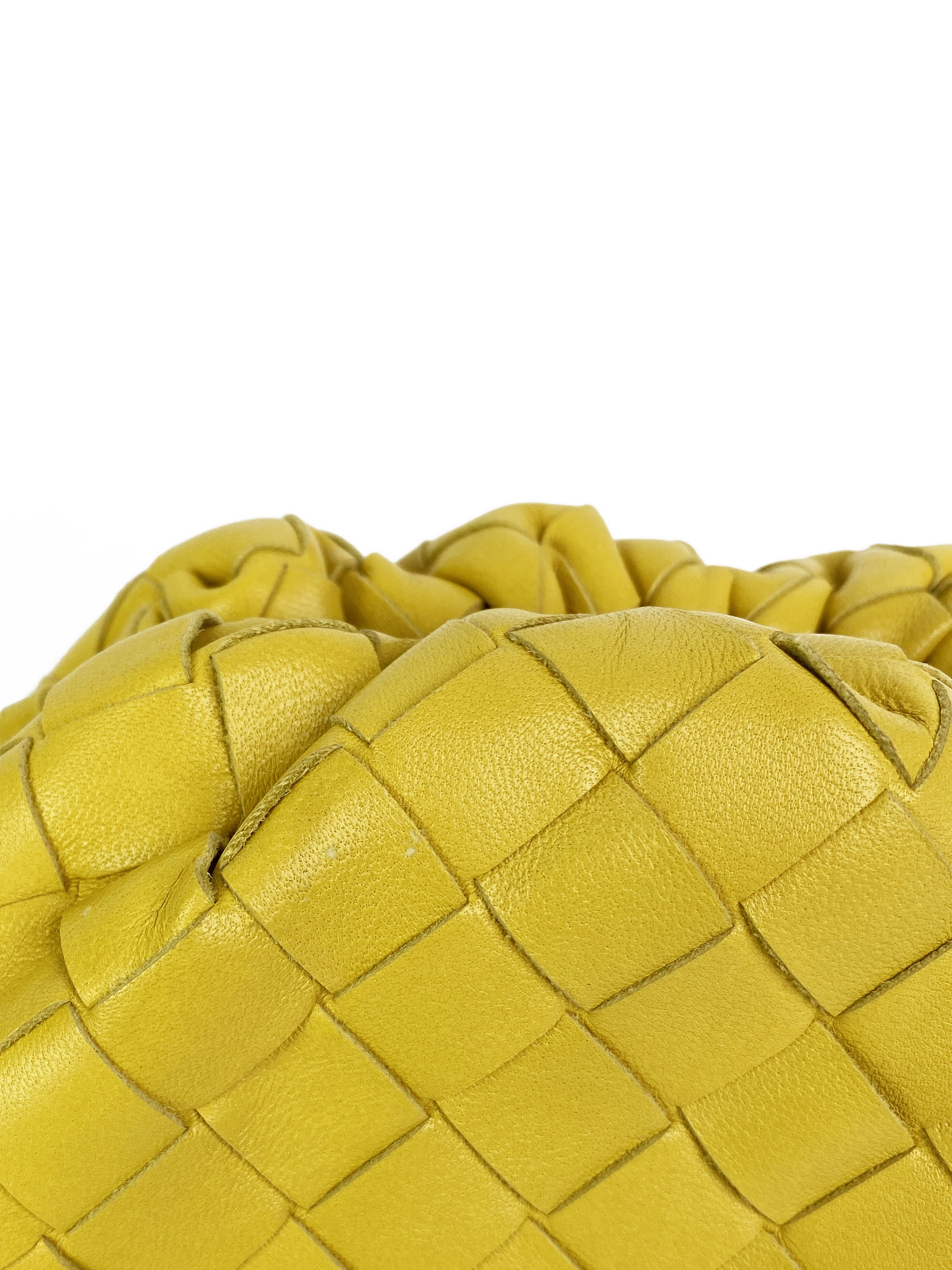 Bottega Veneta Mini Yellow The Pouch Bag