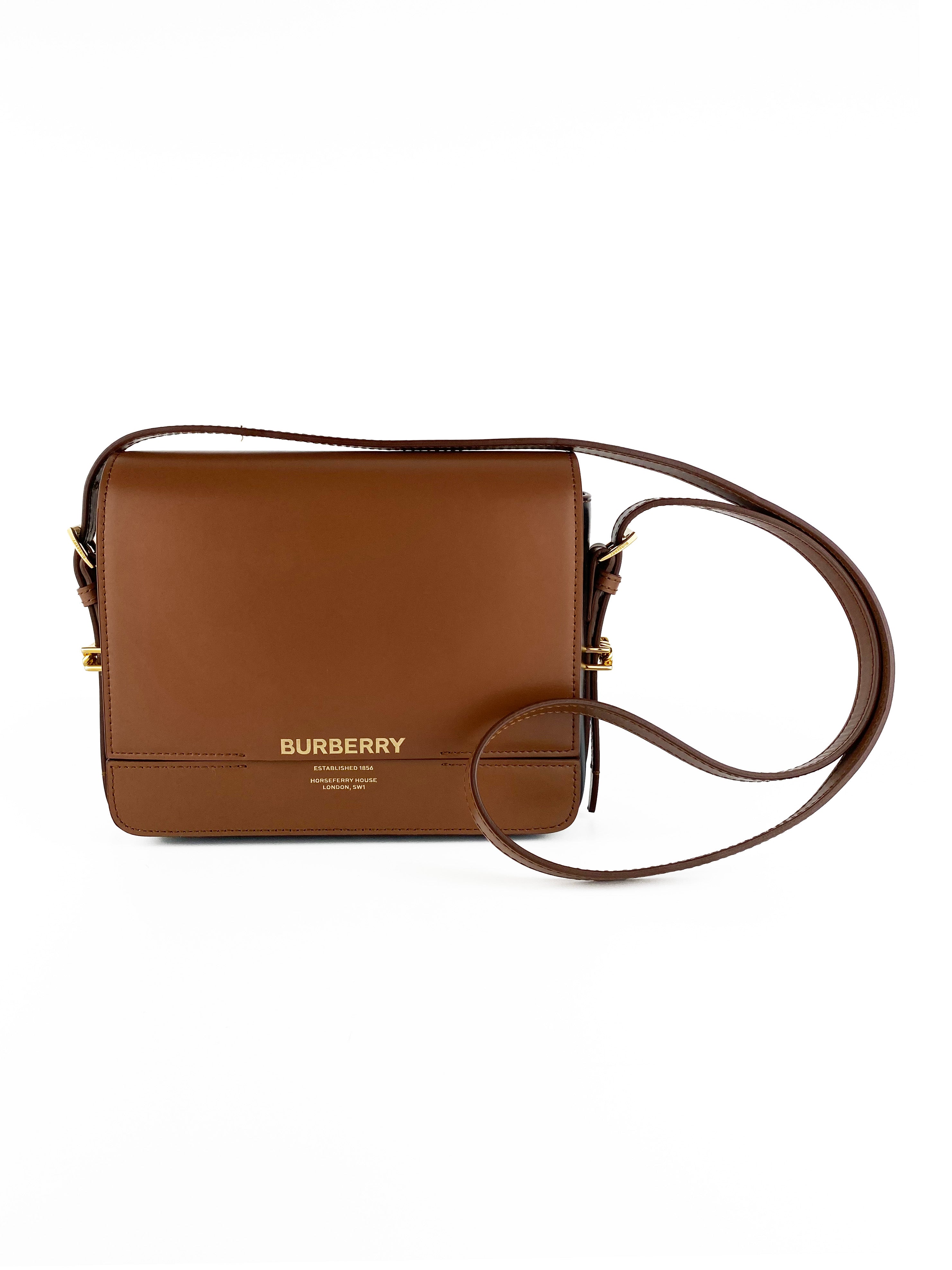 Burberry Small Brown Grace Bag